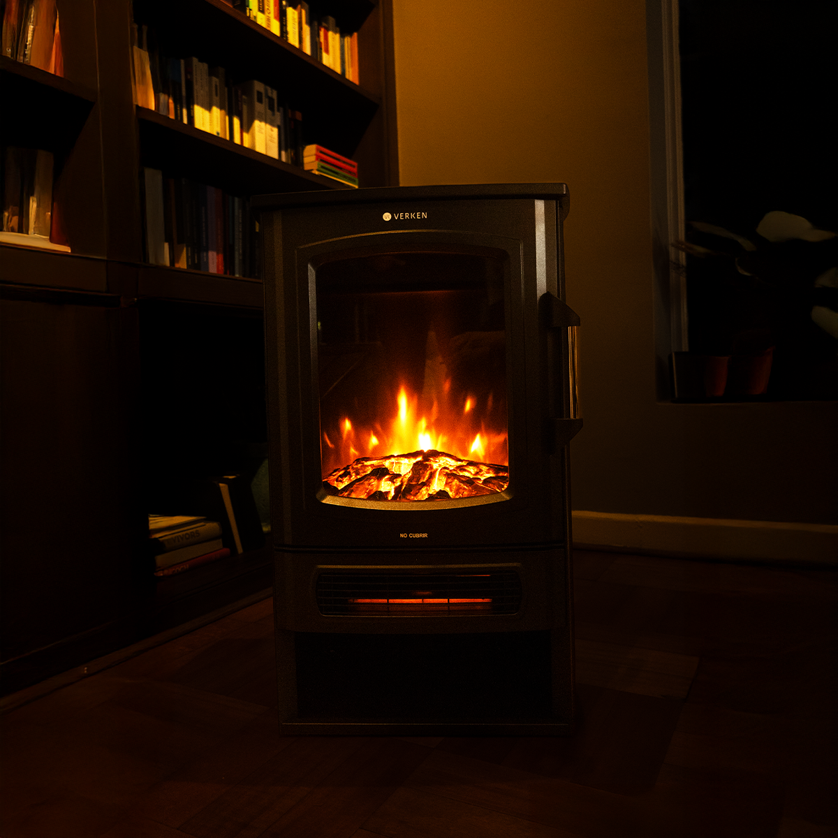 Calefactor Chimenea Eléctrica Wifi Magma 2000W