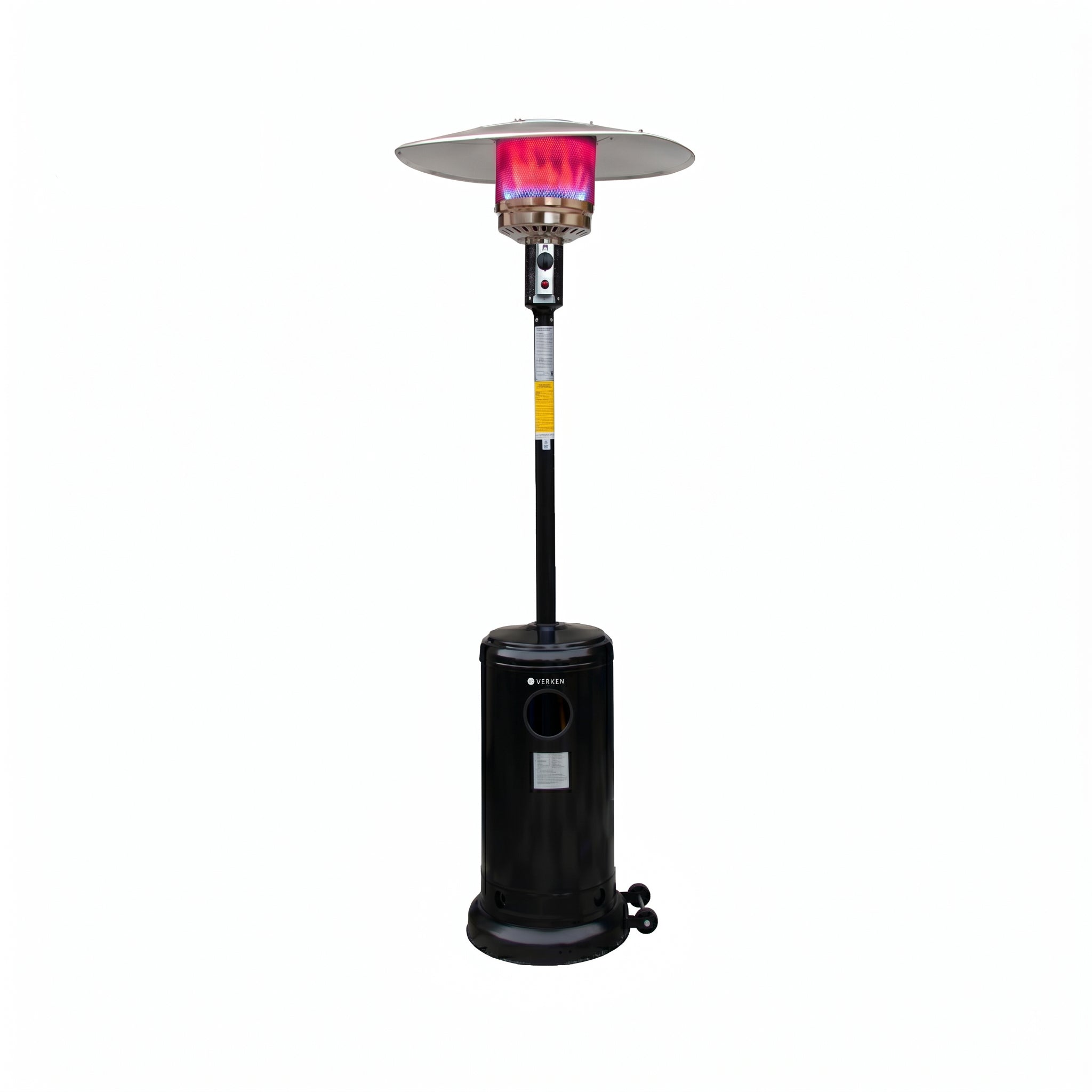 Estufa Exterior Gas Svart Pro - Negro | Calefactor Gas para Terrazas y Patios