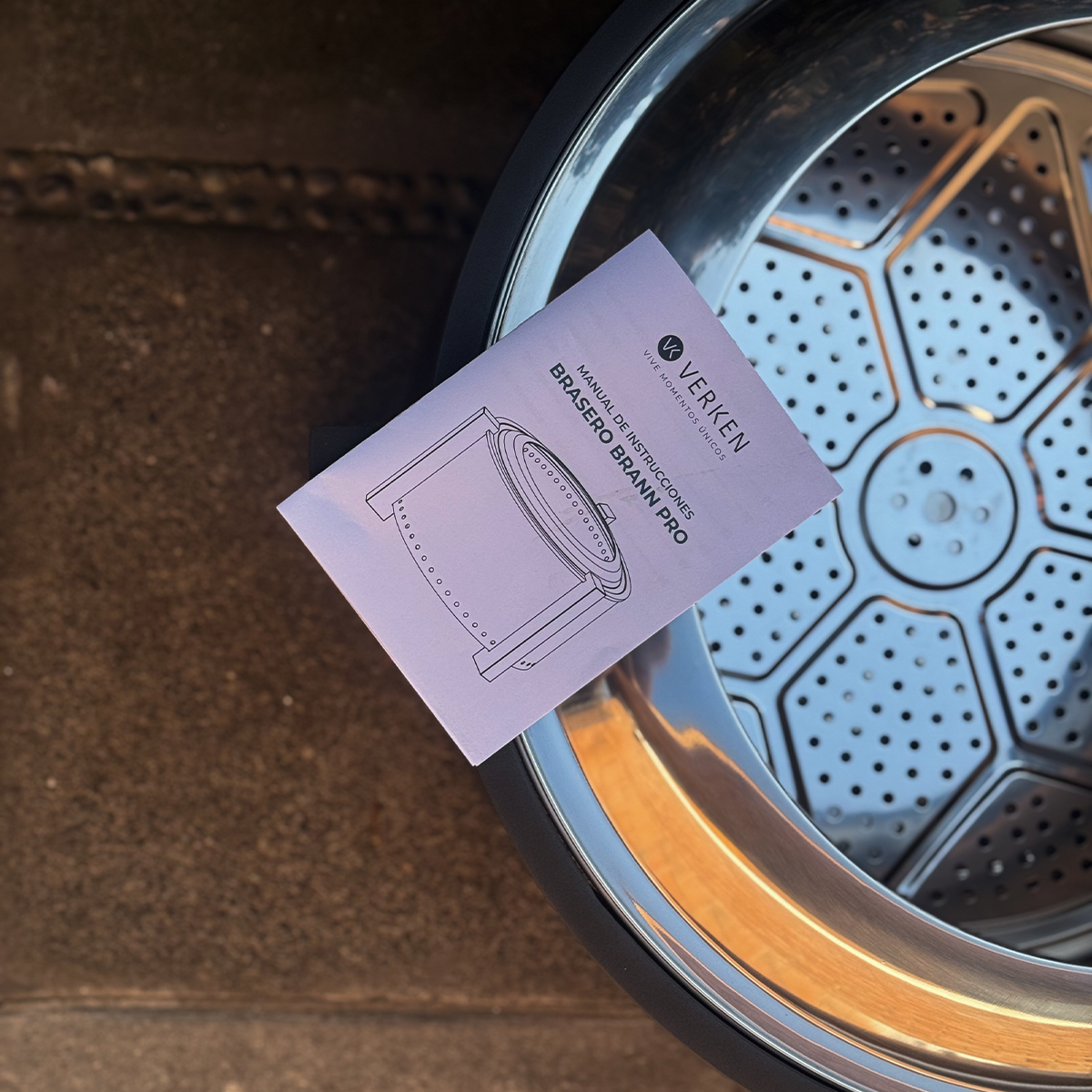 Brasero gigante sin humo - Brann Pro 76 cm.