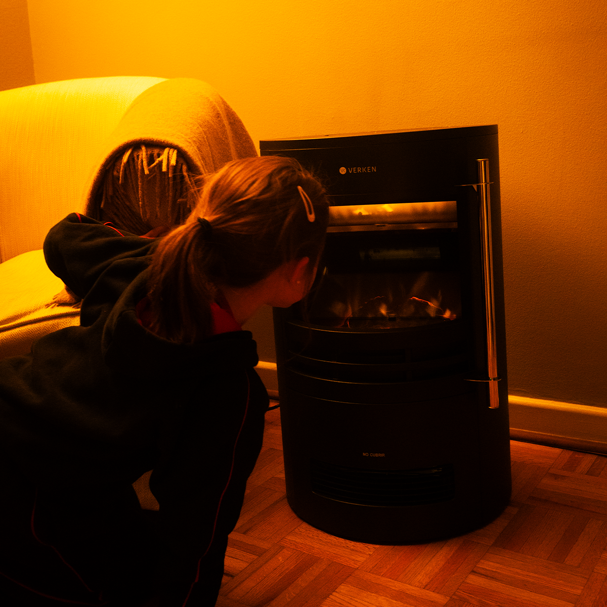 Chimenea Eléctrica Krakatoa 2000W