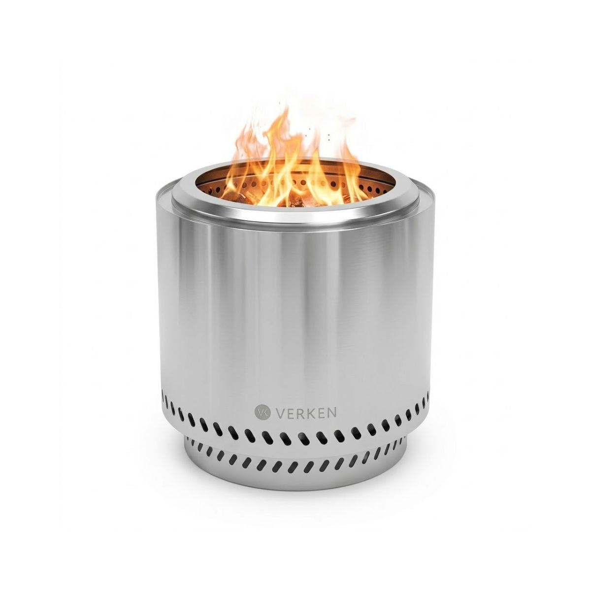 Fogón Brasero Terraza sin Humo Brann – Acero Inoxidable 304 + Accesorios / 50 cm