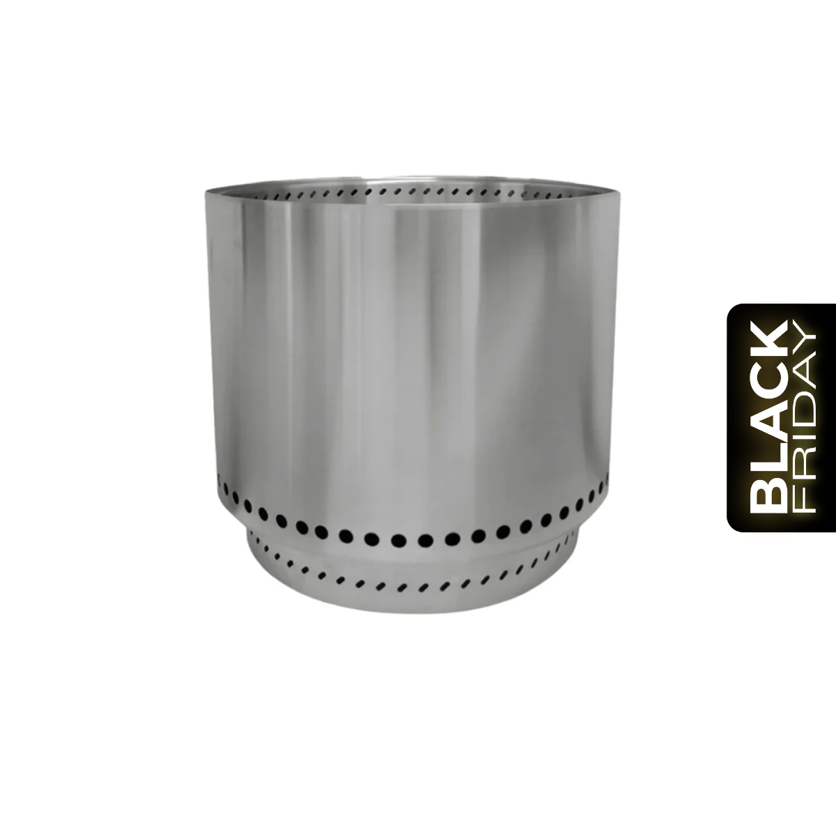 Fogón Brasero Terraza sin Humo Brann – Acero Inoxidable 304 + Accesorios / 38 cm