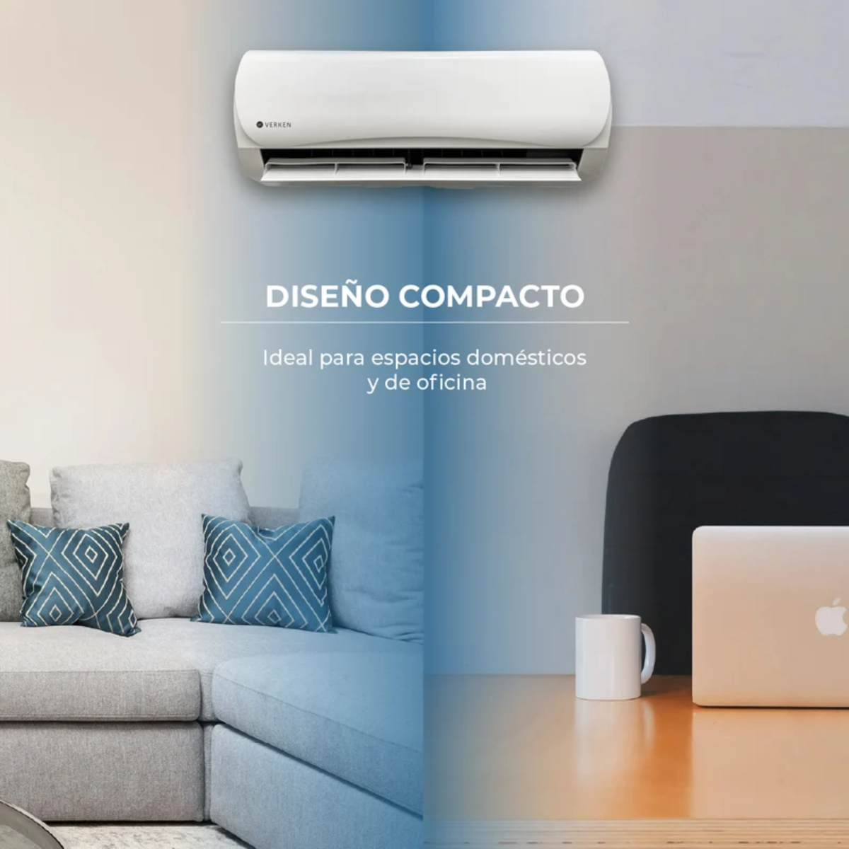 Aire Acondicionado Split Frío/Calor Inverter Aeris - Wifi 18.000 BTU