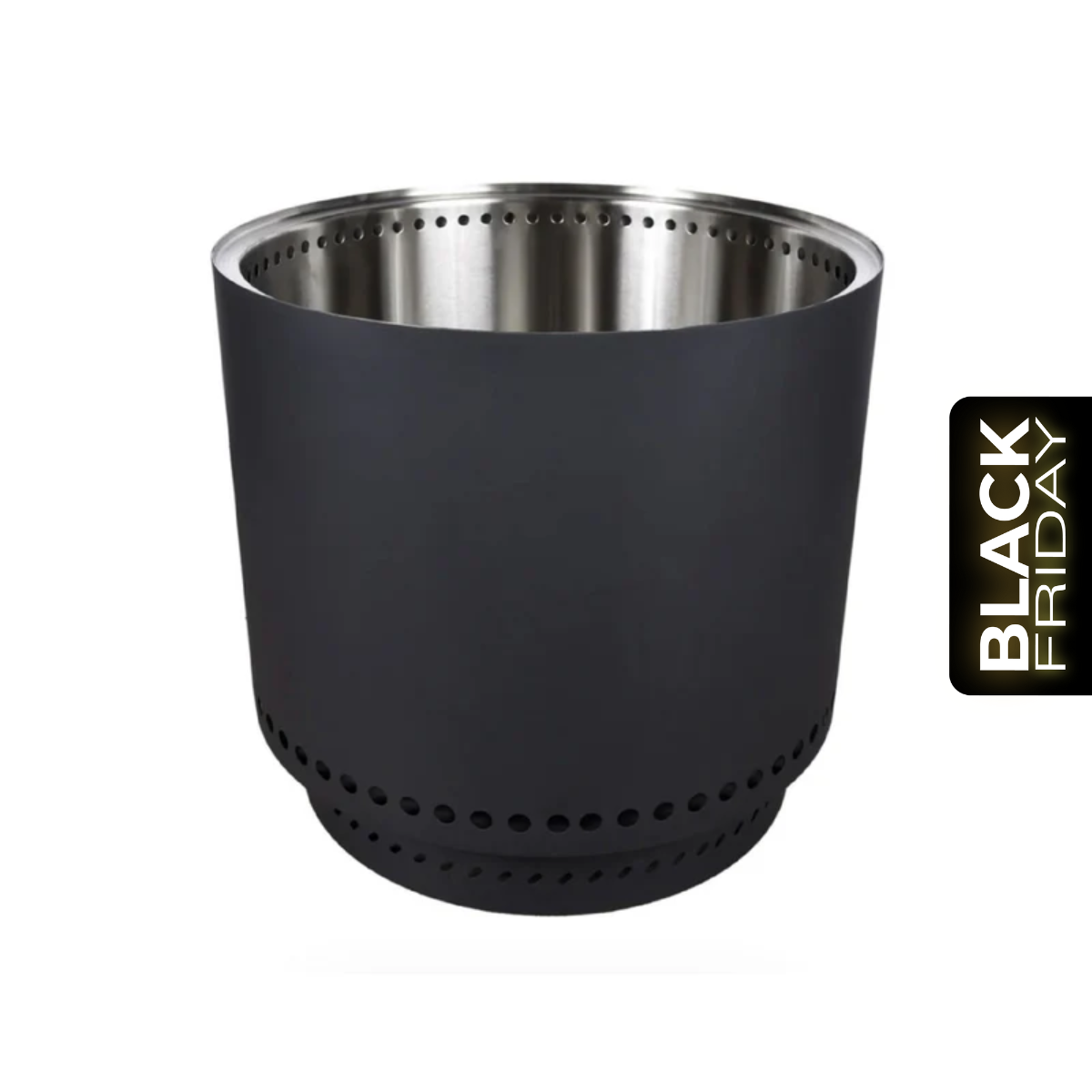 Fogón Brasero Terraza sin Humo Brann – Acero Inoxidable 304 + Accesorios / 50 cm