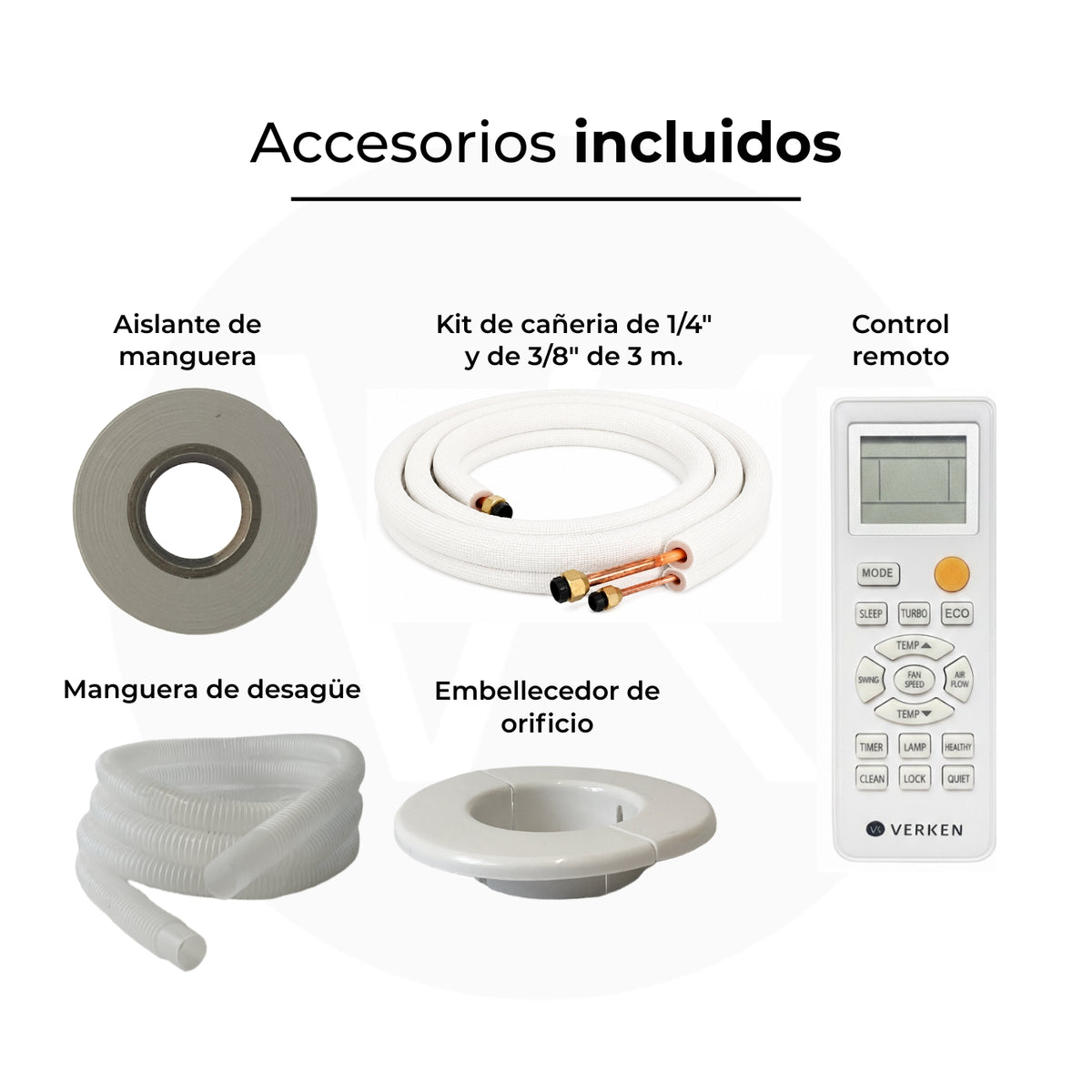 Aire Acondicionado Split Frío/Calor Inverter Aeris - Wifi 12.000 BTU