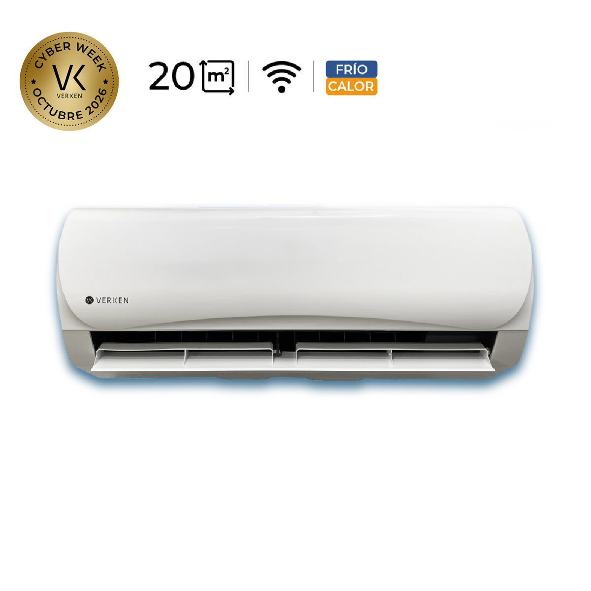 Aire Acondicionado Split Frío/Calor Inverter Aeris - Wifi 9.000 BTU