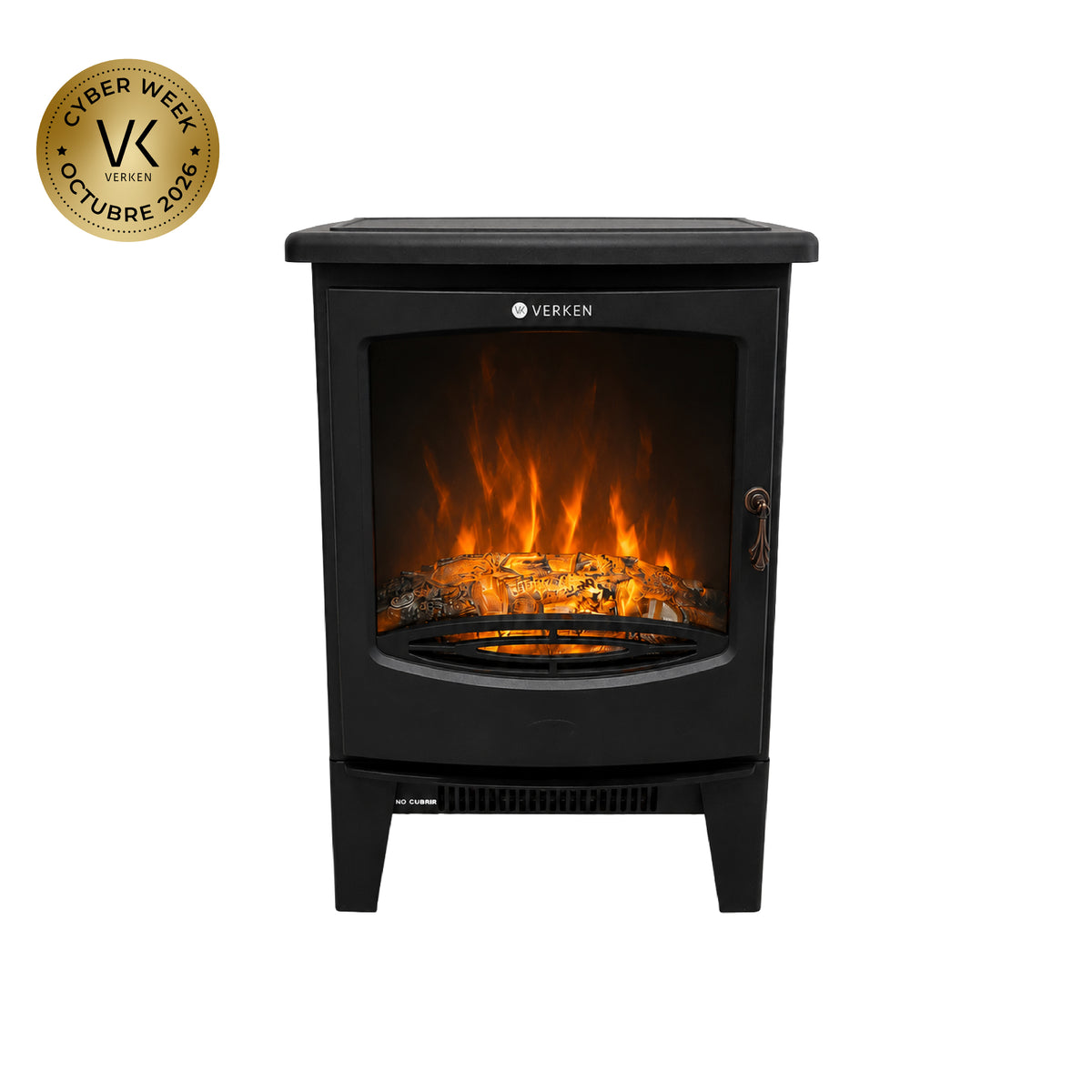 Calefactor Chimenea Eléctrica Fiura 1800W