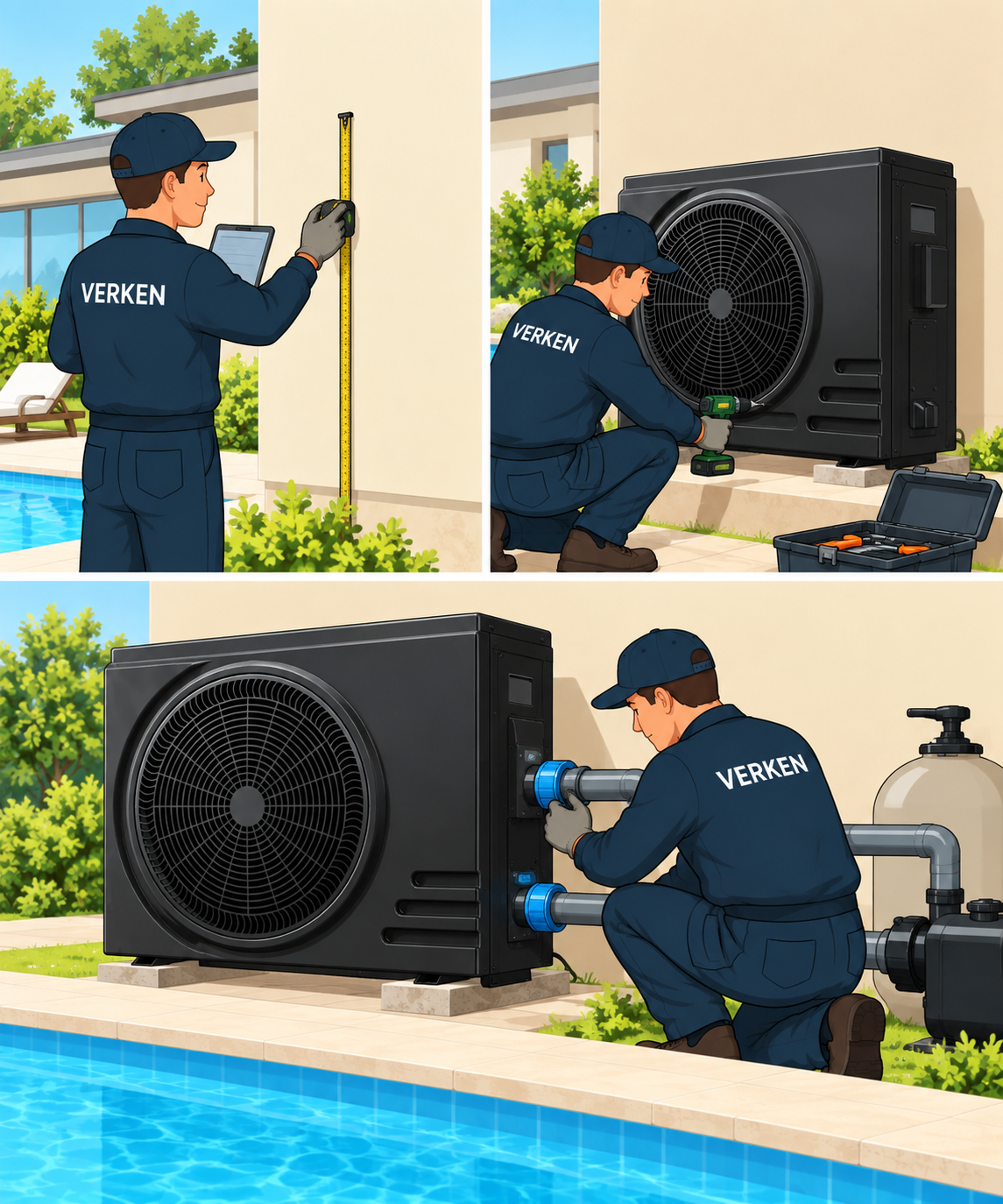 Instalación Básica a Domicilio Bomba de Calor