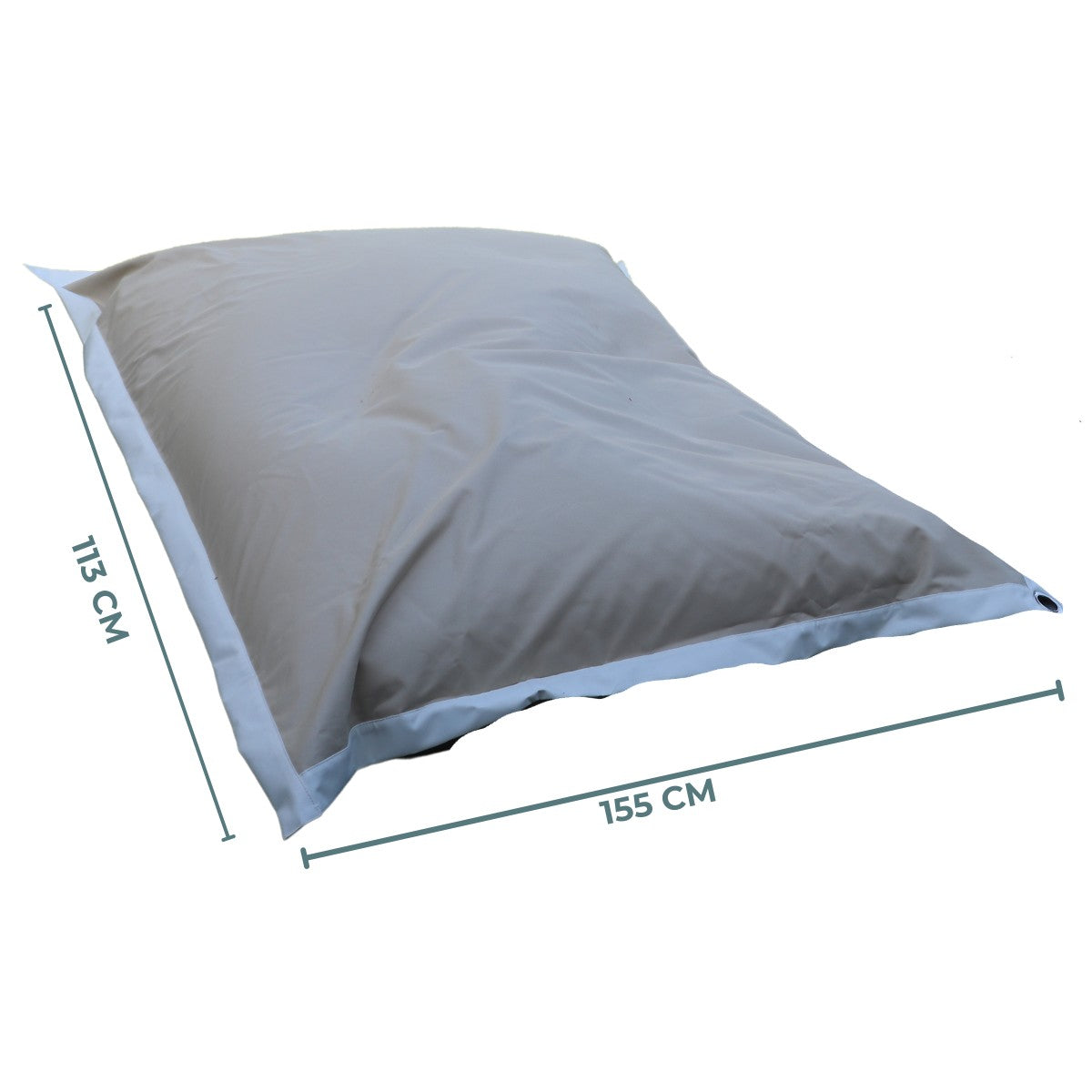 Cojin Gigante Anakena - Beige Exterior XL (Relleno Incluido)