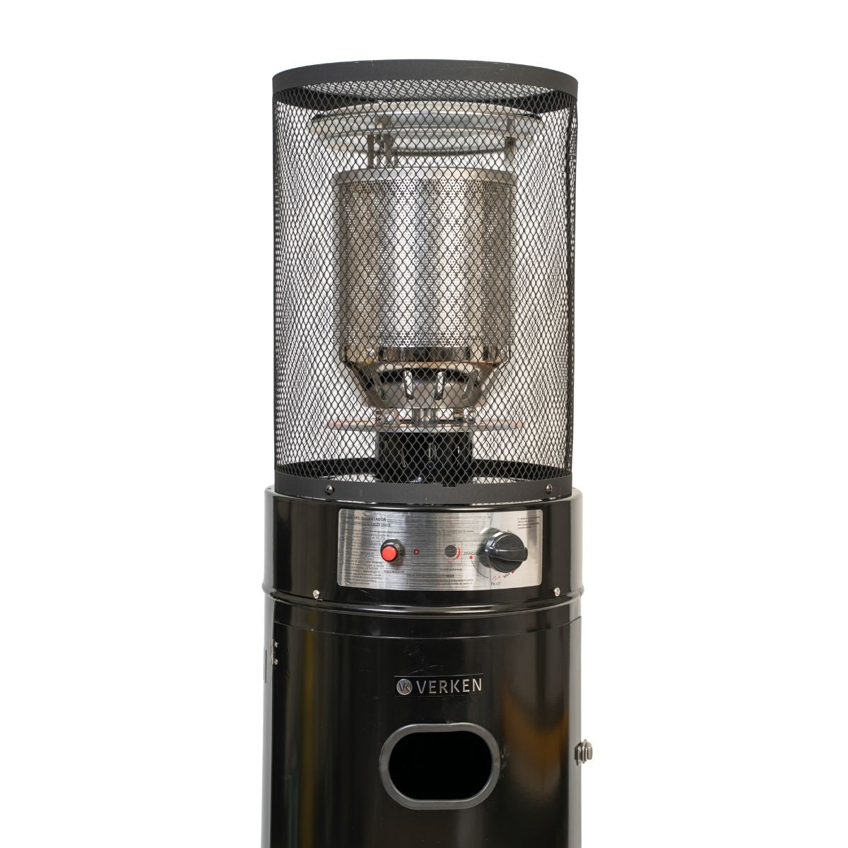 Estufa Exterior Gas Litt - Negro | Calefactor Gas para Terrazas y Patios