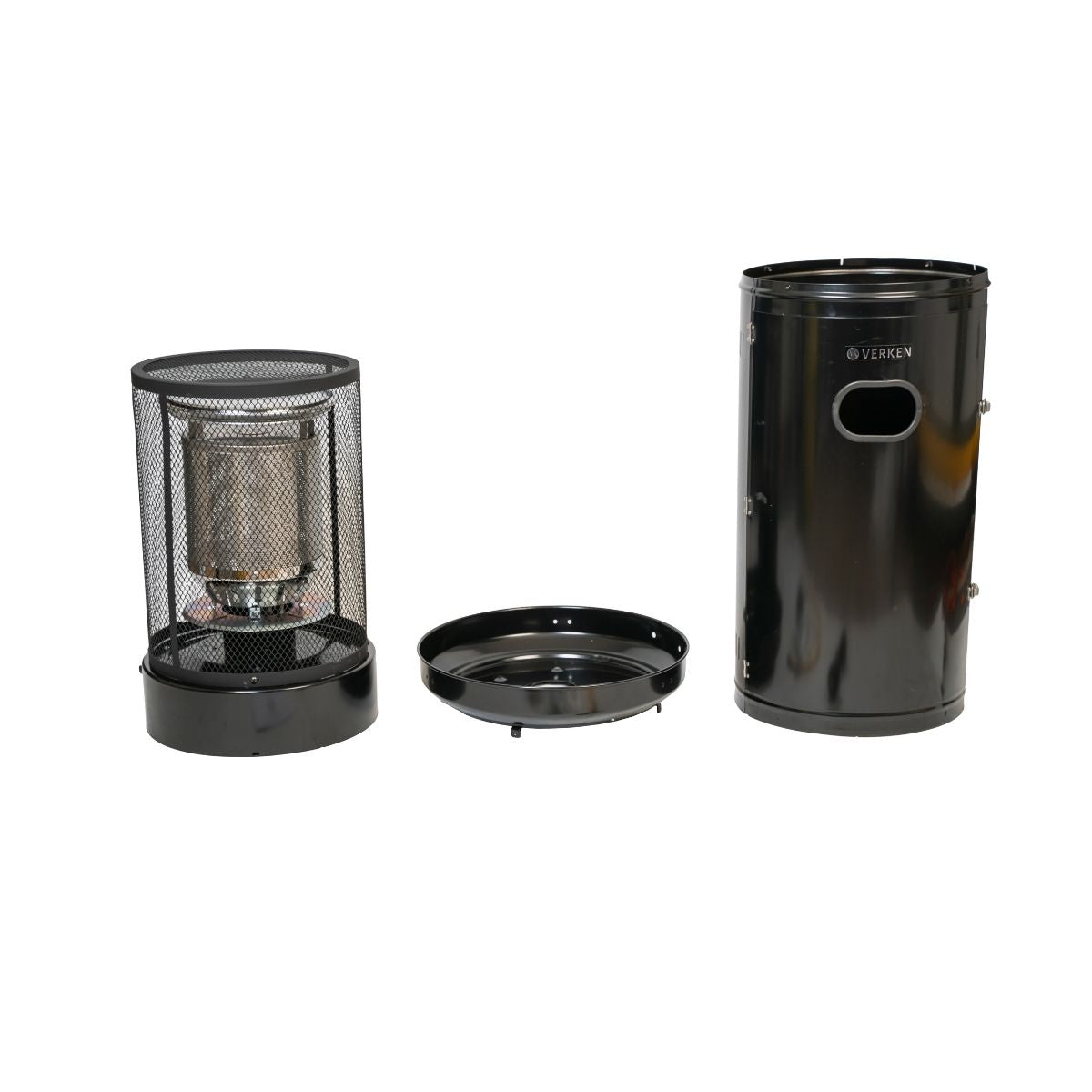 Estufa Exterior Gas Litt - Negro | Calefactor Gas para Terrazas y Patios