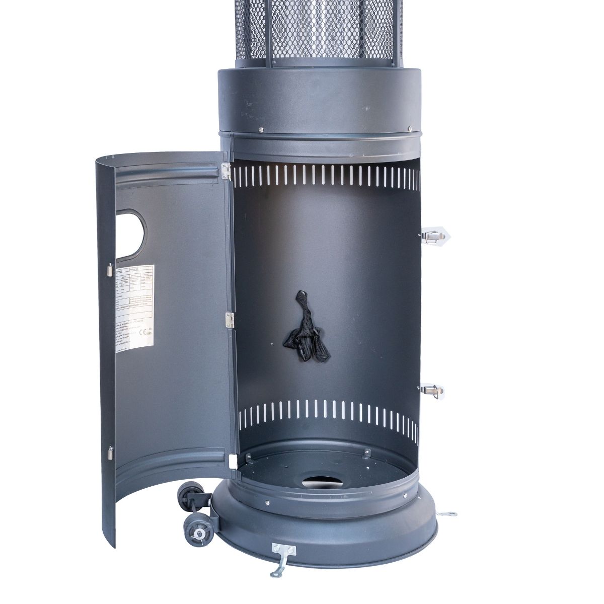 Estufa Exterior Gas Krom - Mate | Calefactor Gas para Terrazas y Patios