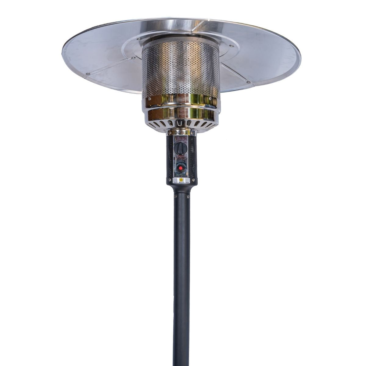 Estufa Exterior Gas Svart Pro - Negro Mate | Calefactor Gas para Terrazas y Patios