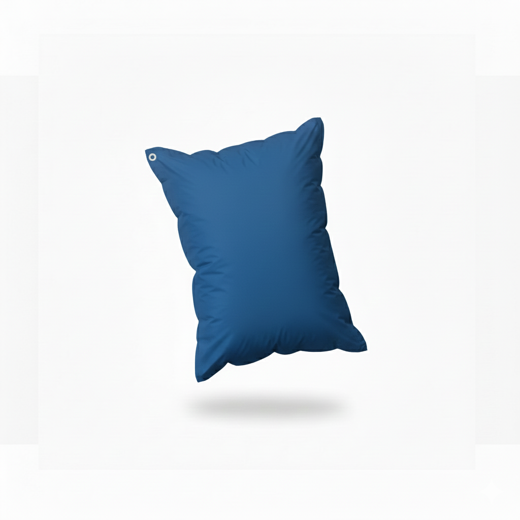 Cojin Gigante Anakena - Azul Exterior XL (Relleno Incluido)