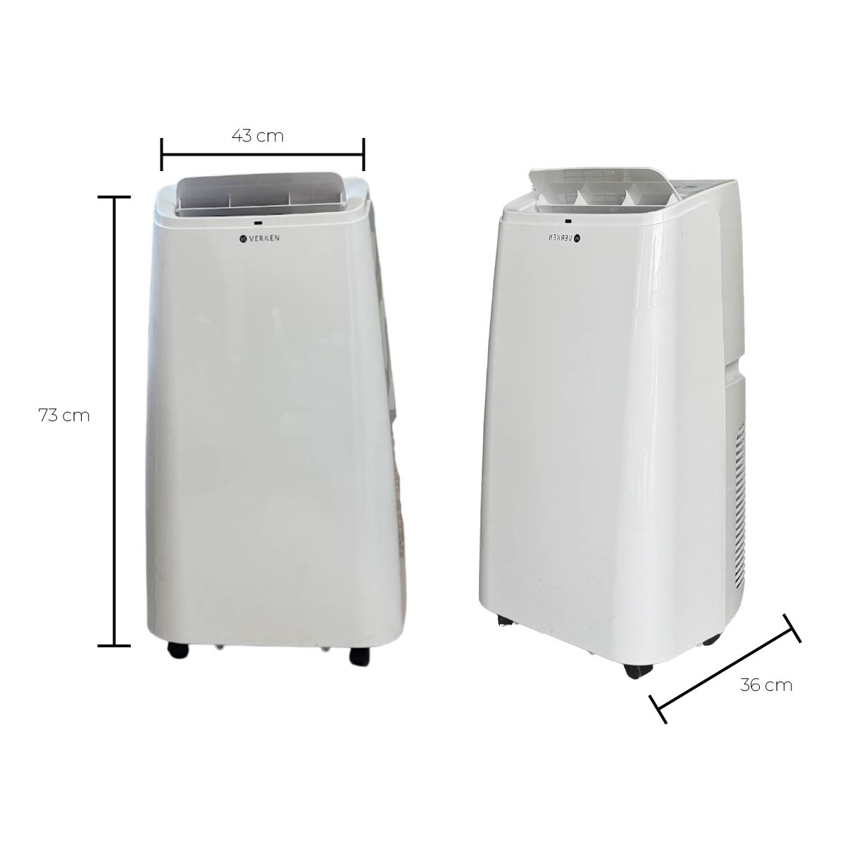 Aire Acondicionado Portátil Calefactor 4 en 1 - 12.000 BTU Frio / Calor Wifi Chamonix + Kit Ventana Corrediza 1,80 mt