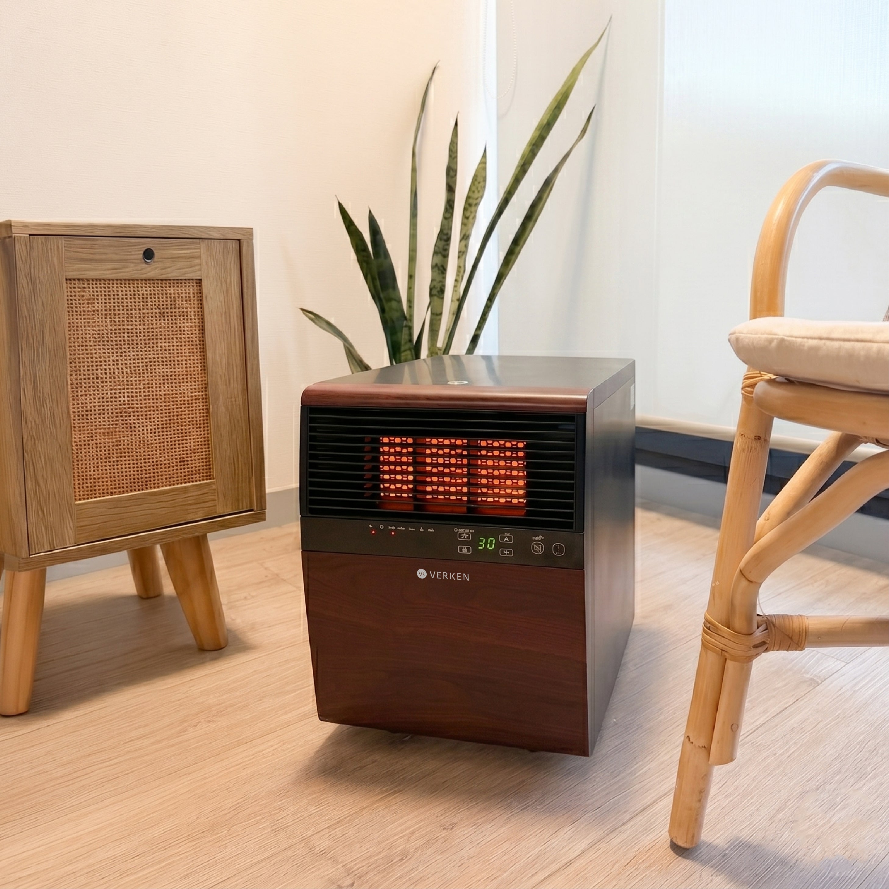 Estufa Eléctrica Infrarroja Faraday 1800W