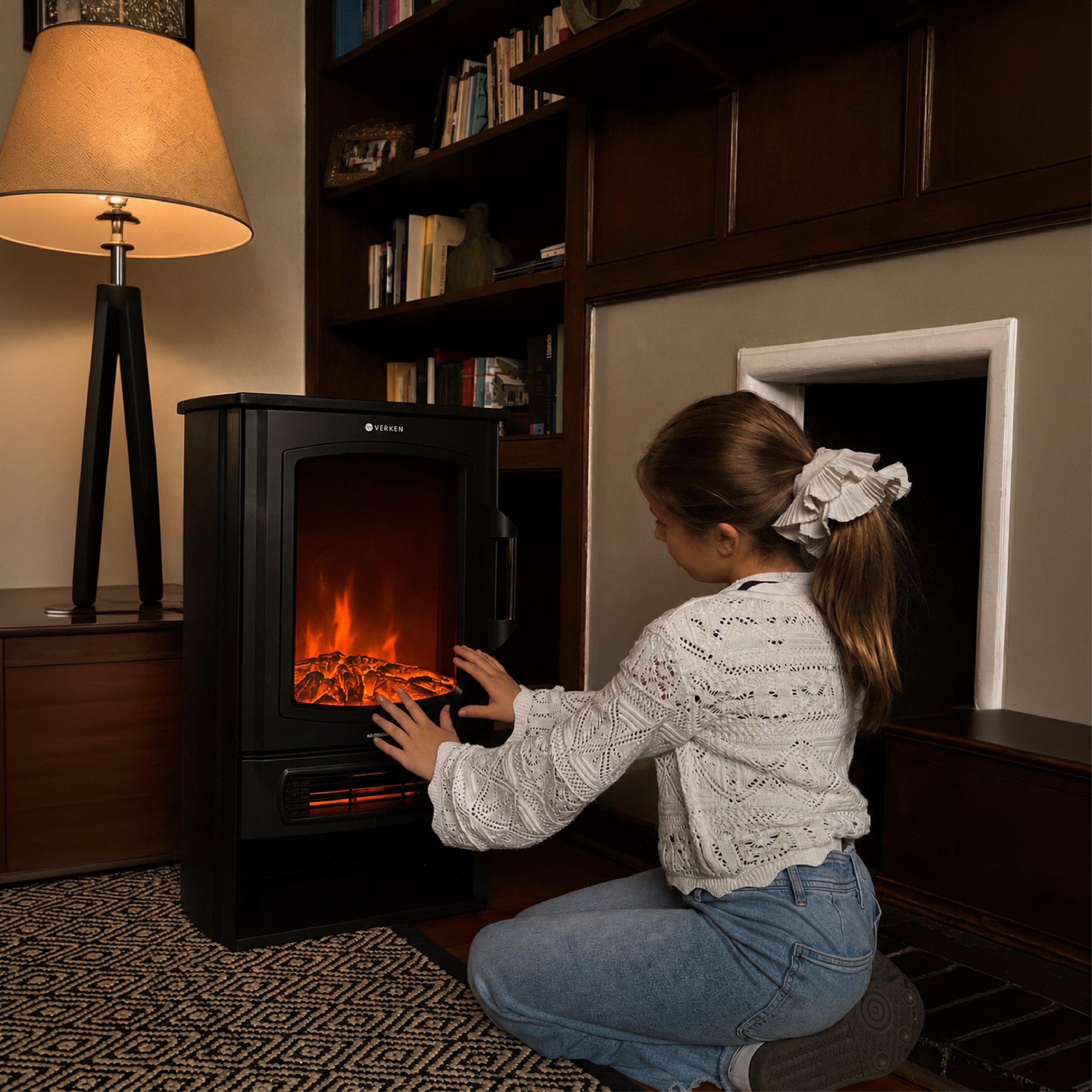 Calefactor Chimenea Eléctrica Wifi Magma 2000W