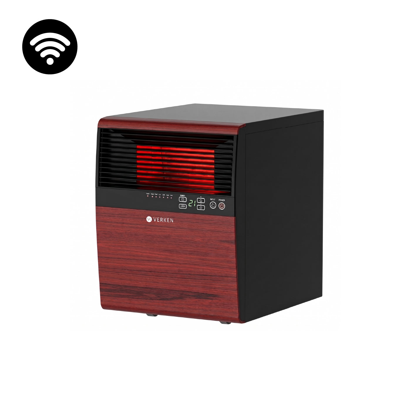 Estufa Eléctrica Infrarroja Faraday 1800W