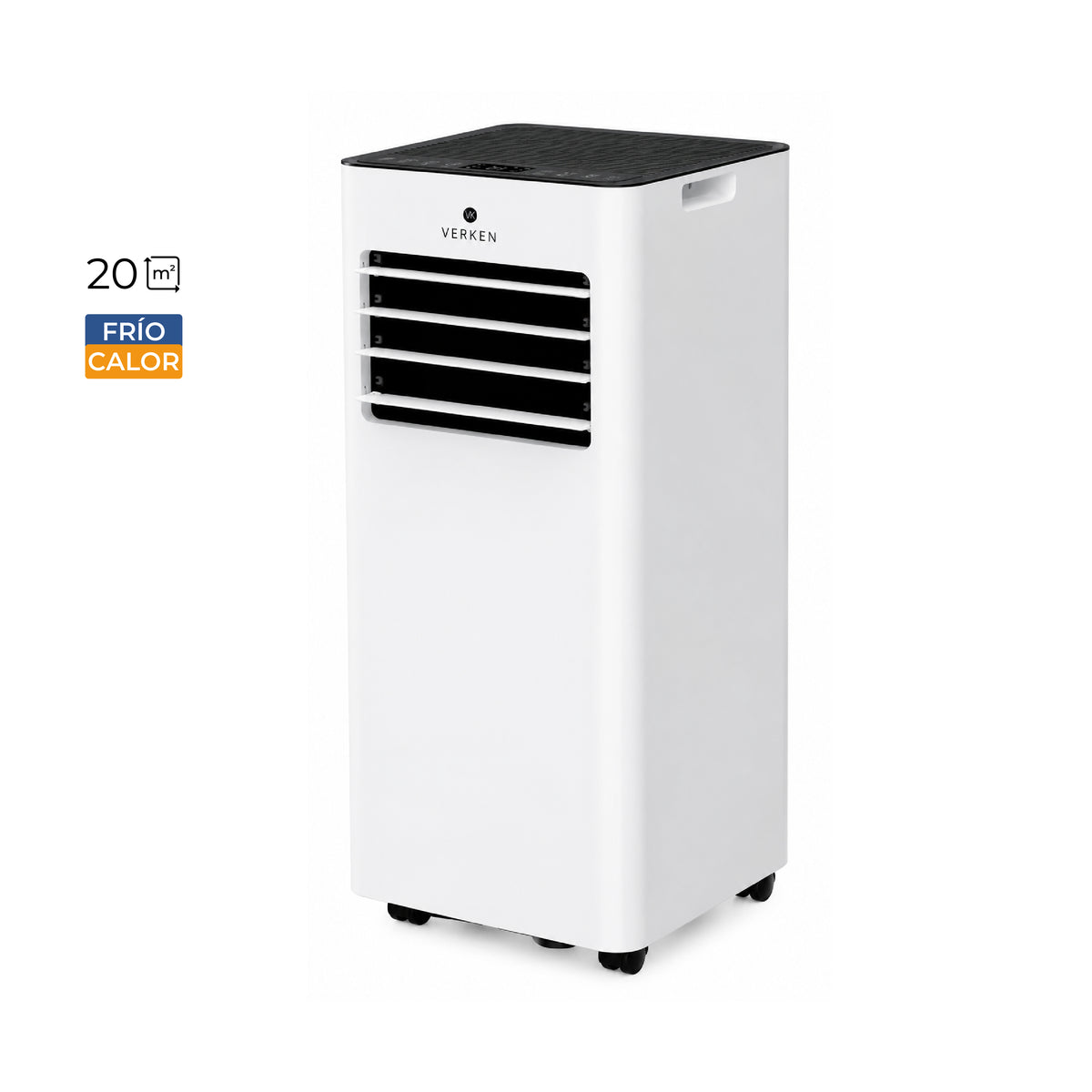 Aire Acondicionado Portátil Calefactor 4 en 1 - 9.000 BTU Frio / Calor Zermatt + Kit Ventana Corrediza 1,76 mt
