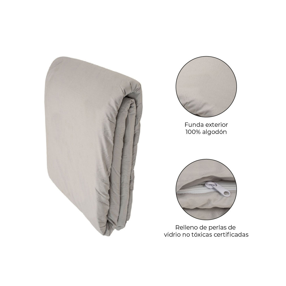 Manta Pesada + Cobertor | 1/1,5 Plazas 6 kg