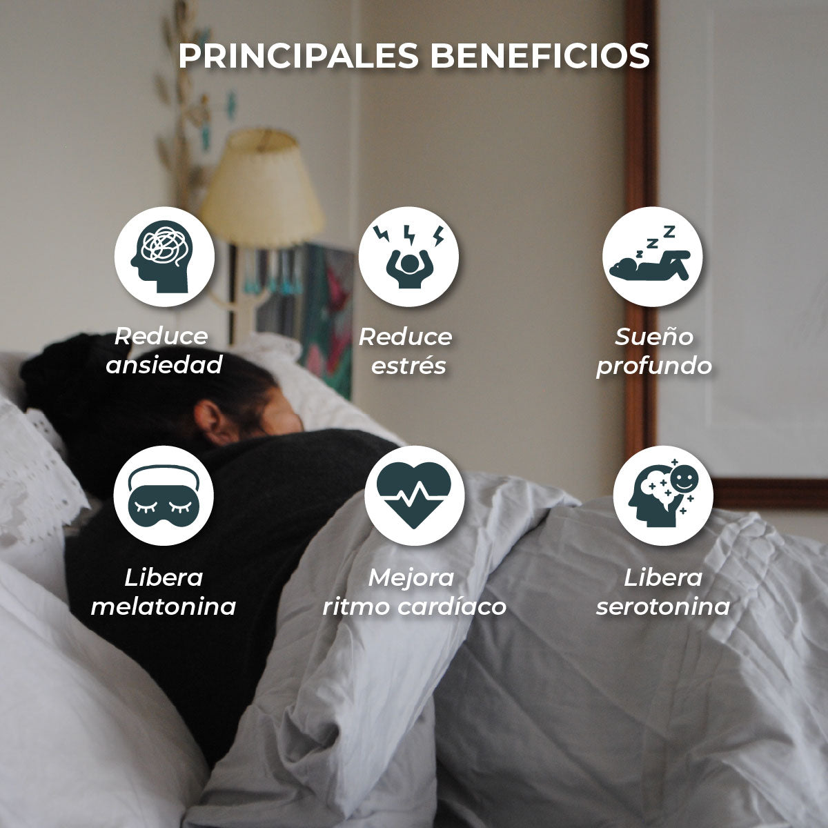 Manta Pesada + Cobertor | 1/1,5 Plazas 6 kg