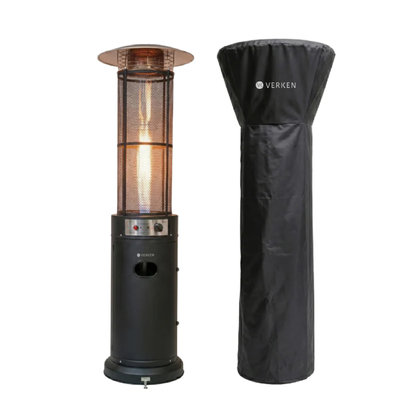 Estufa Exterior Gas Mork - Mate + Cobertor