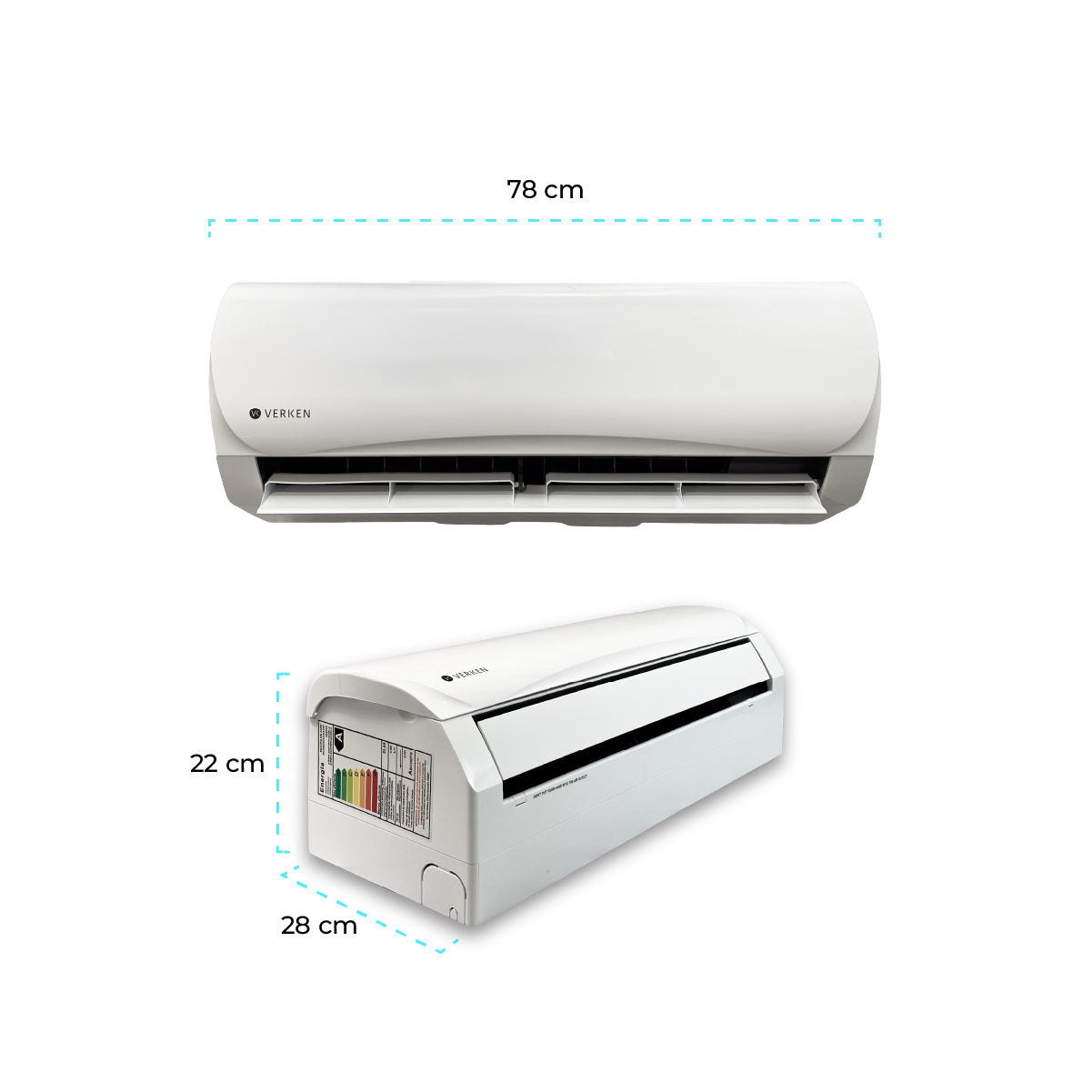 Aire Acondicionado Split Frío/Calor Inverter Aeris - Wifi 12.000 BTU
