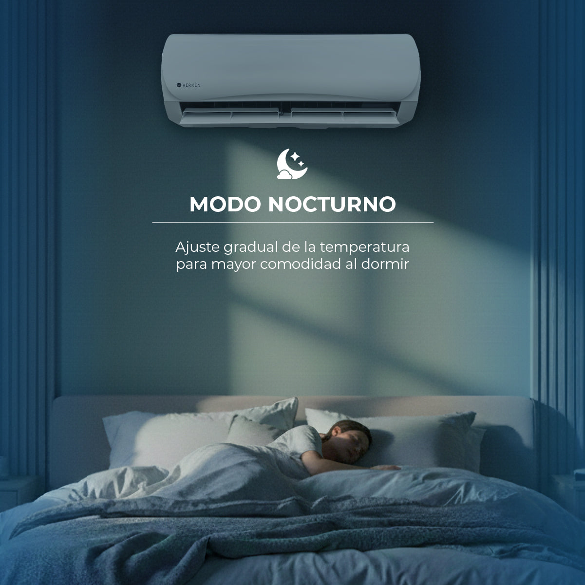 Aire Acondicionado Split Frío/Calor Inverter Aeris - Wifi 9.000 BTU