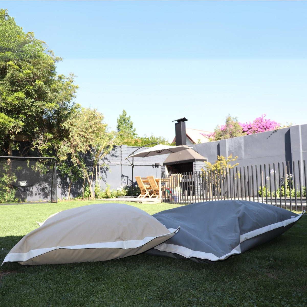 Cojin Gigante Anakena - Beige Exterior XL (Relleno Incluido)