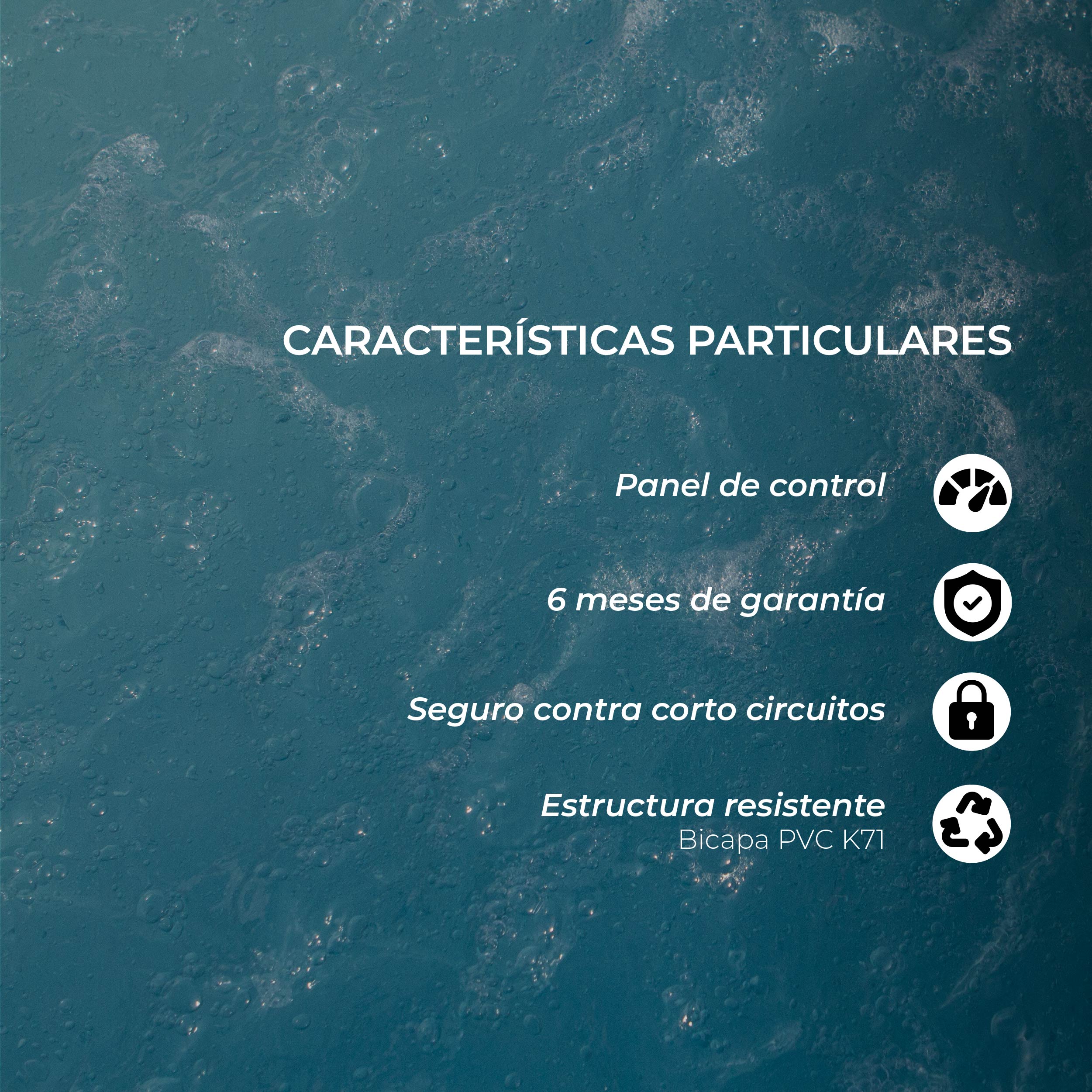 Jacuzzi | Hot Tub | SPA Inflable Tromso / 6 personas