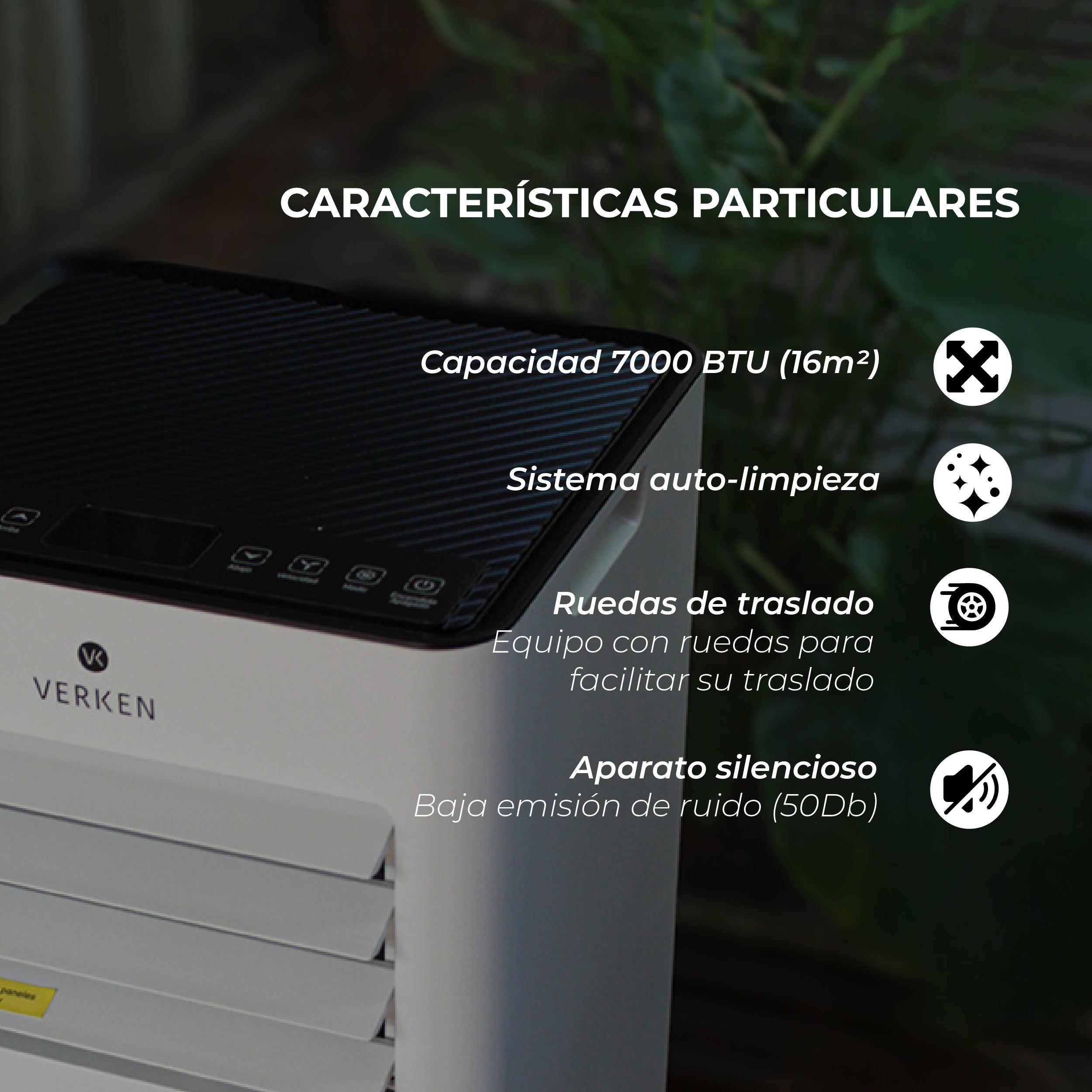 Aire Acondicionado Portátil 3 en 1 - 7.000 BTU Frio Zermatt + Kit Ventana Corrediza 1,76 mt