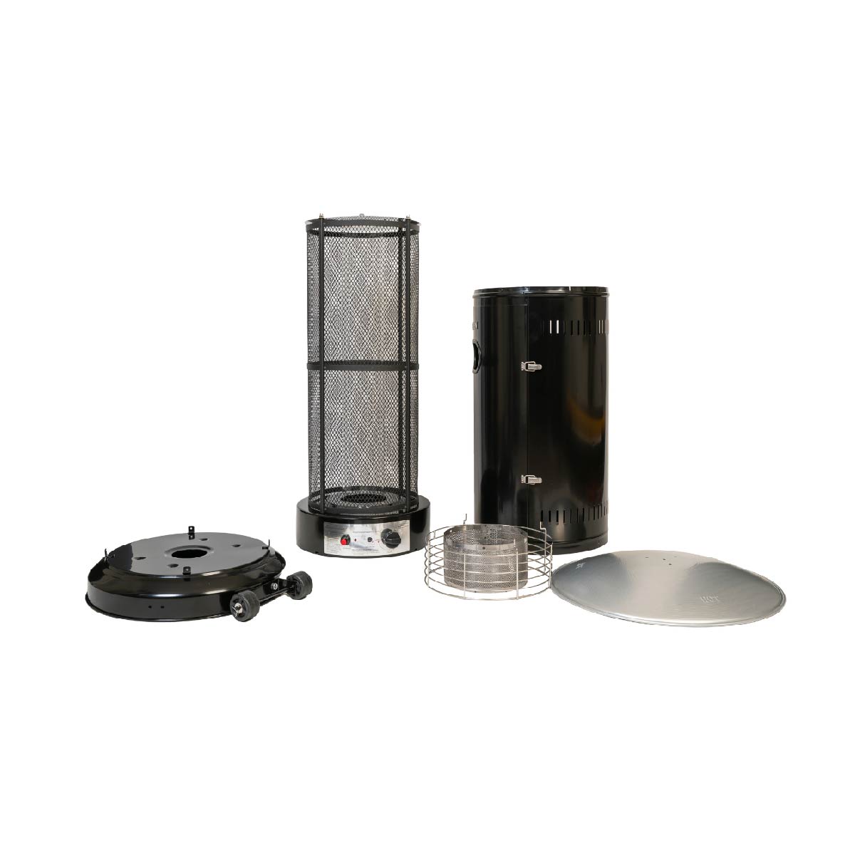 Estufa Exterior Gas Mork - Negro | Calefactor Gas para Terrazas y Patios