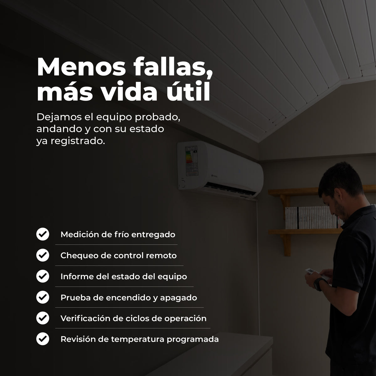 Servicio Mantenimiento Preventivo Aire Acondicionado Split