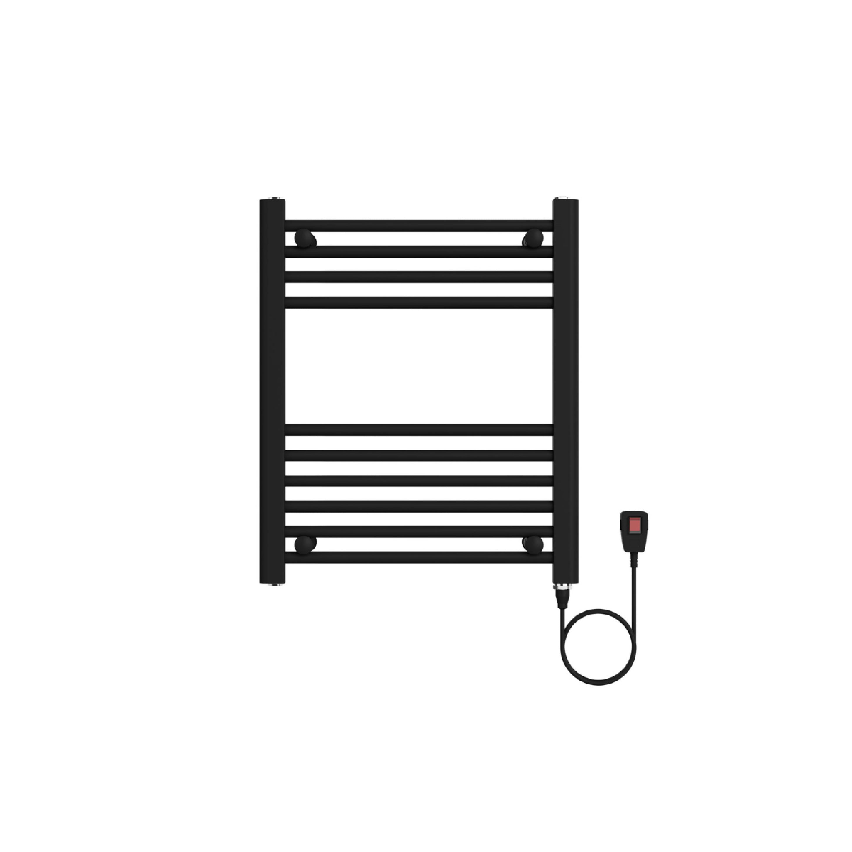 Calefactor Secador de Toallas Eléctrico para Baño 200W Mural 60x50 cm Lipari