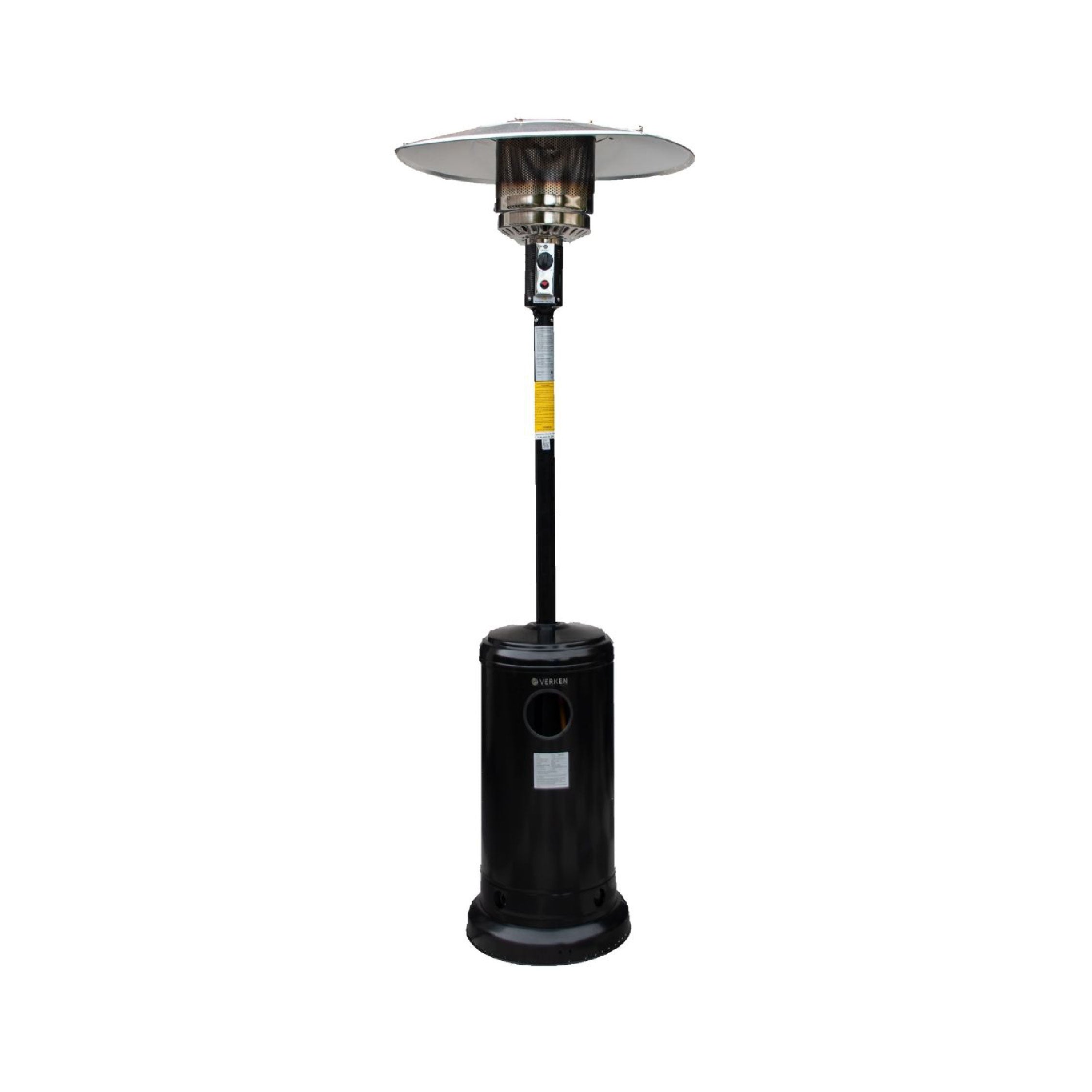 Estufa Exterior Gas Svart Pro - Negro | Calefactor Gas para Terrazas y Patios