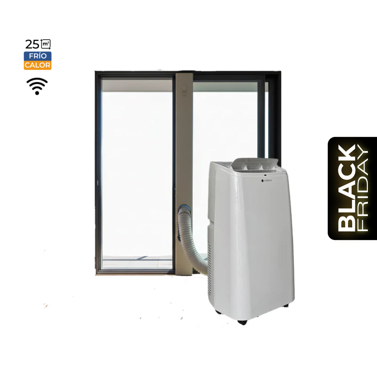 Pack AC Chamonix 12K + Kit Ventanal 2.2 Metros