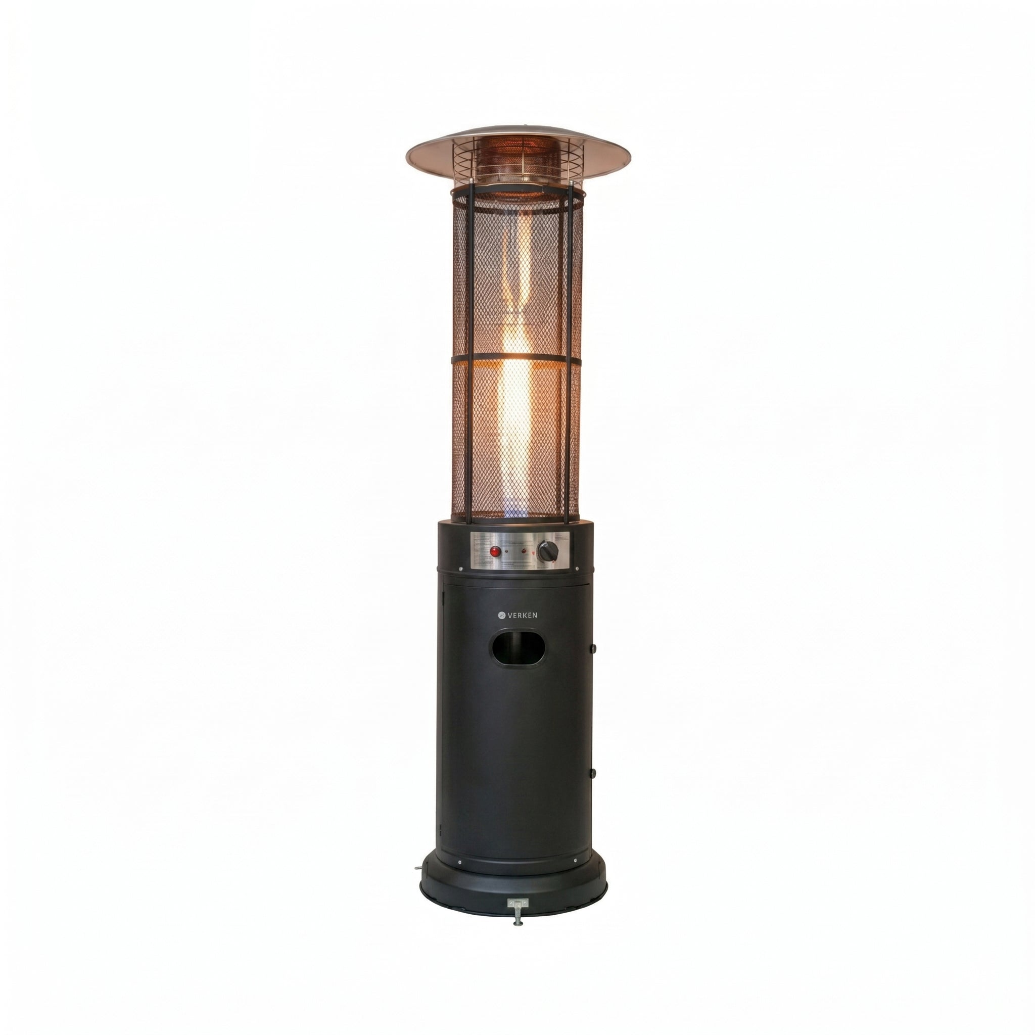Estufa Exterior Gas Mork - Mate | Calefactor Gas para Terrazas y Patios