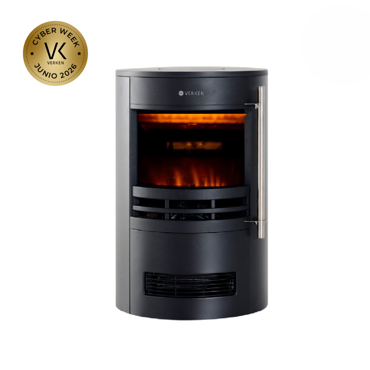 Calefactor Chimenea Eléctrica Krakatoa 2000W