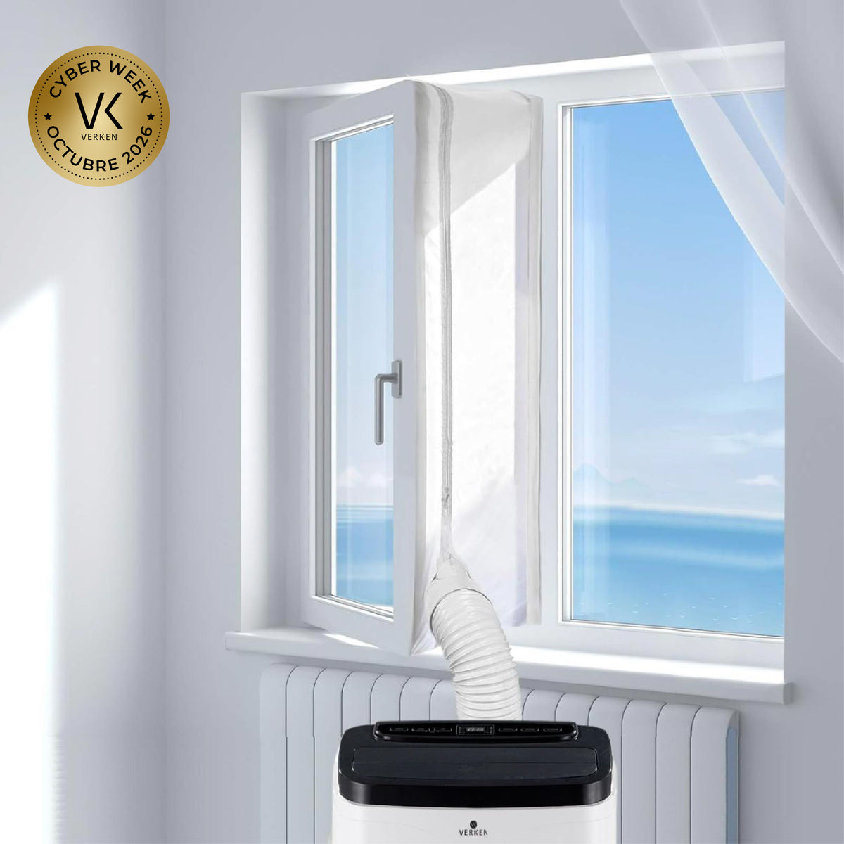 Kit Universal Ventana Abatible para todos los Modelos - Aire Acondicionado Portátil