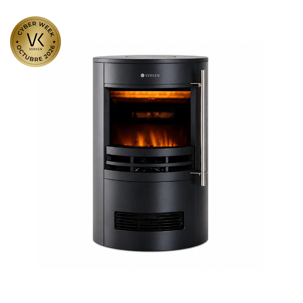 Calefactor Chimenea Eléctrica Krakatoa 2000W