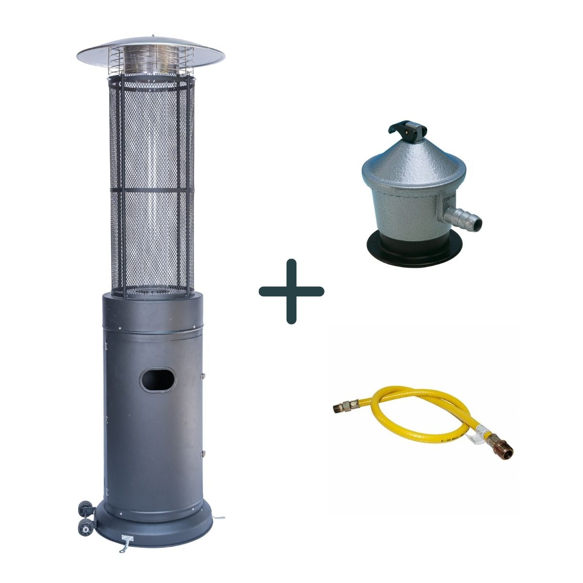 Estufa Exterior Gas Mork - Mate | Calefactor Gas para Terrazas y Patios