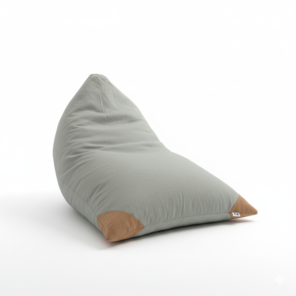 Cojin Gigante Interior Triangular Acapulco (Relleno Incluido)