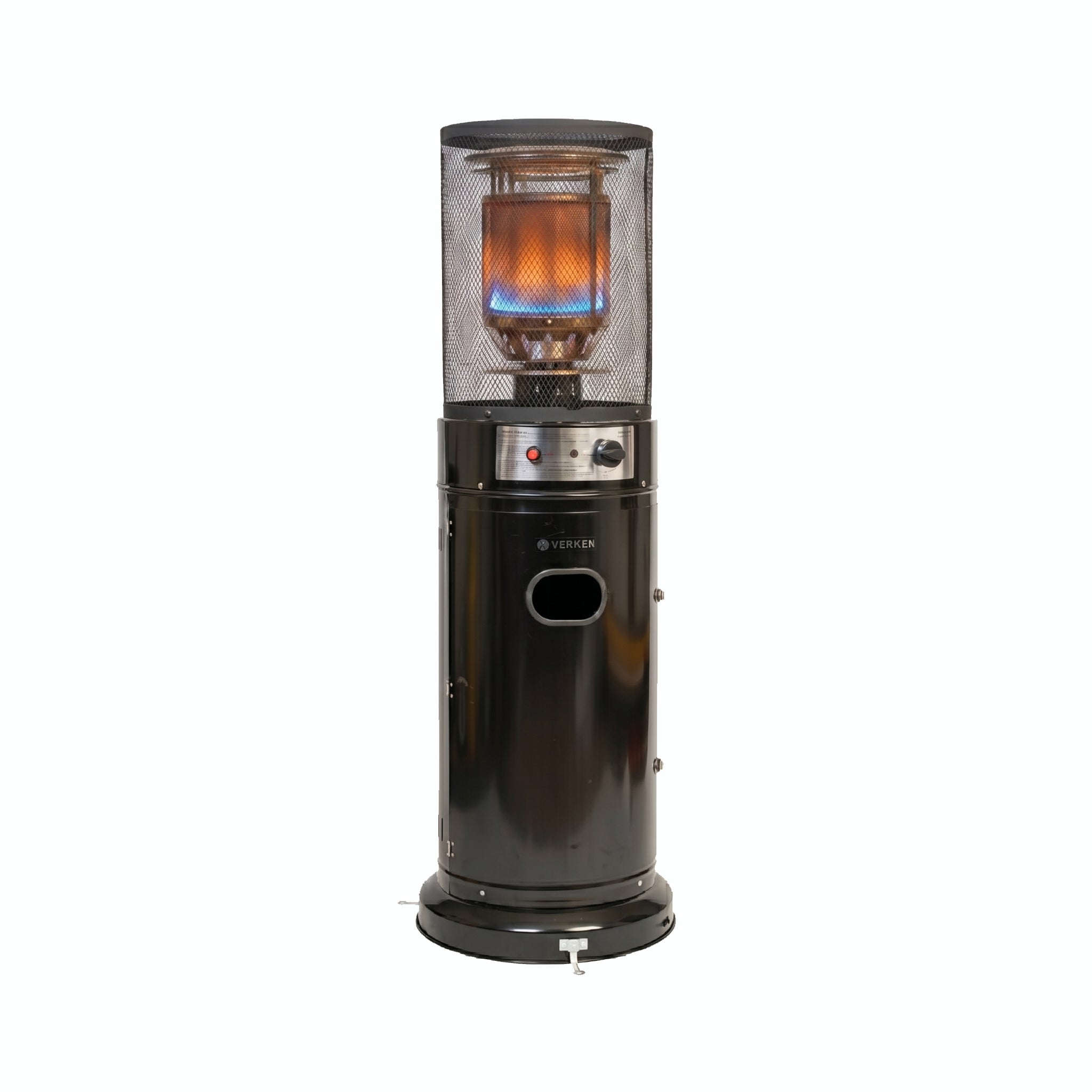 Estufa Exterior Gas Litt - Negro | Calefactor Gas para Terrazas y Patios