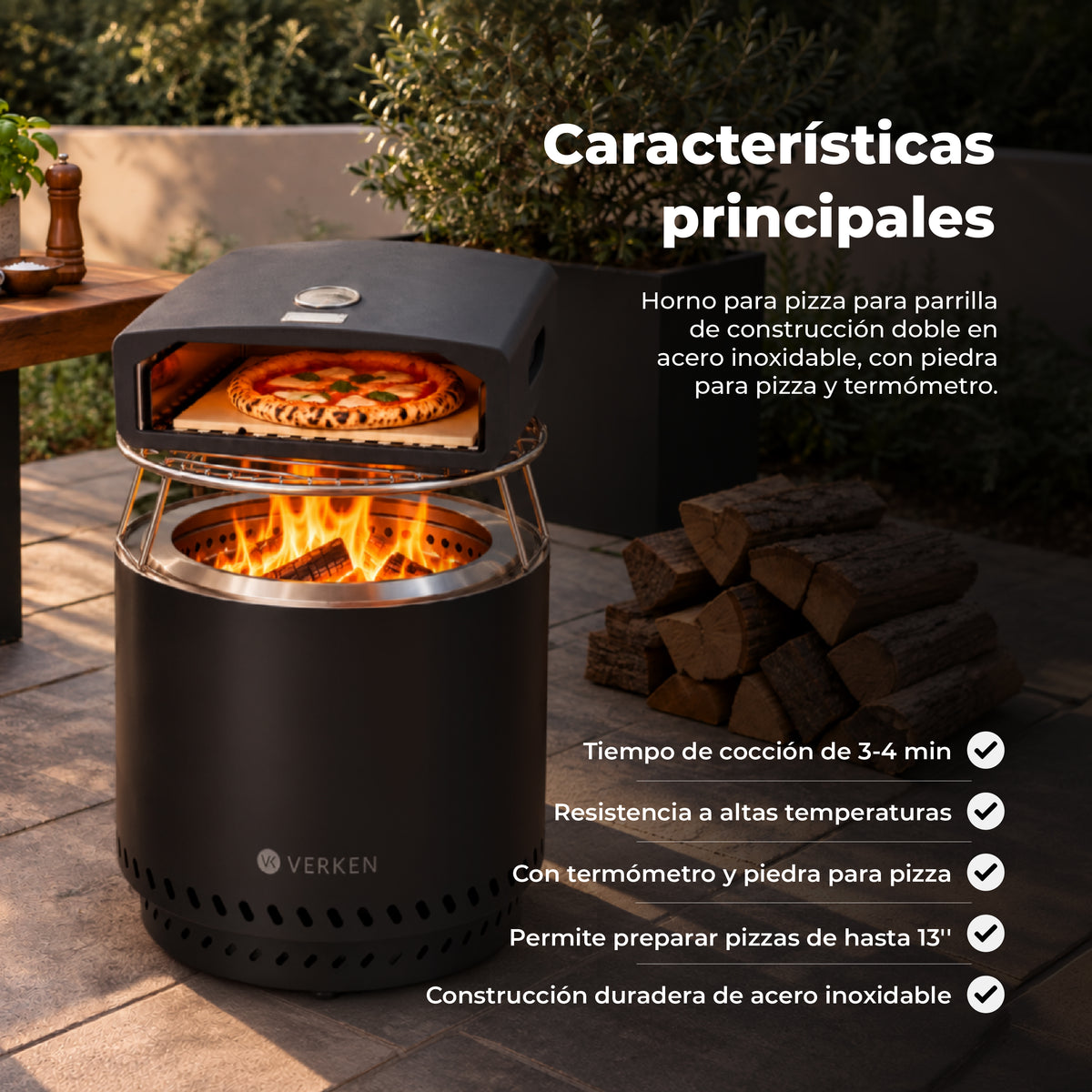 Horno de pizza - Accesorio brasero