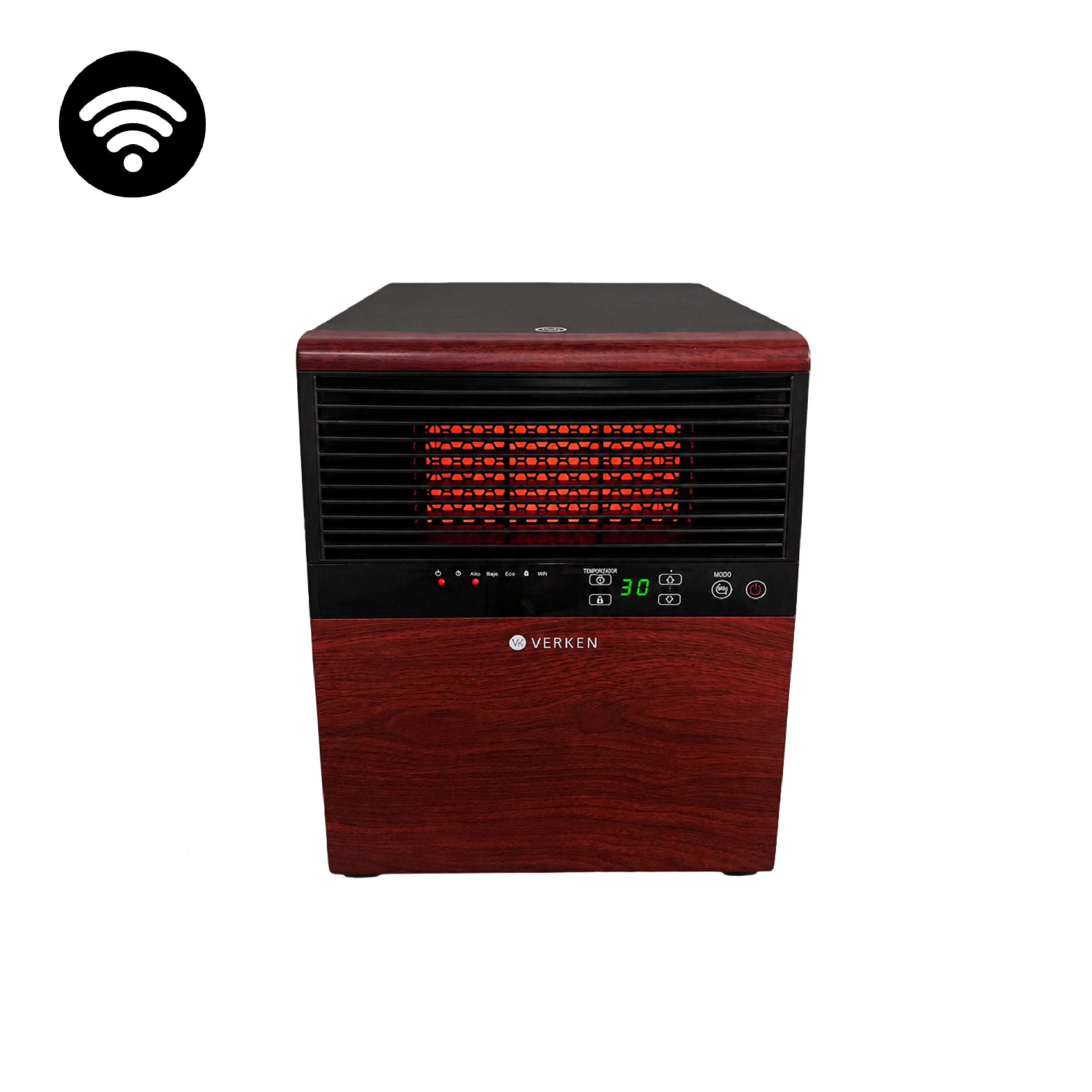Estufa Eléctrica Infrarroja Faraday 1800W