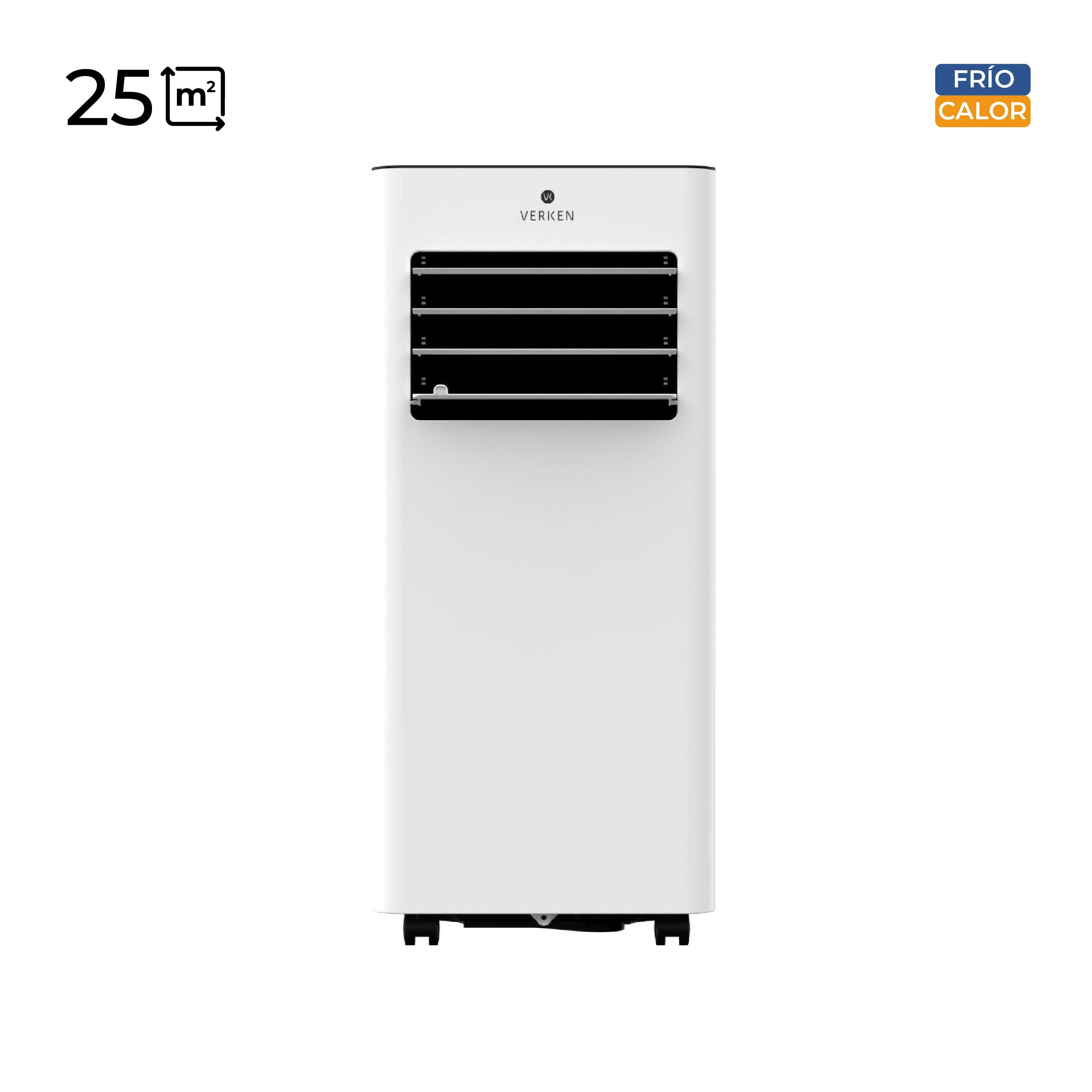 Aire Acondicionado Portátil 4 en 1 - 12.000 BTU Frío / Calor Lech + Kit Ventana Corrediza 1,80 mt