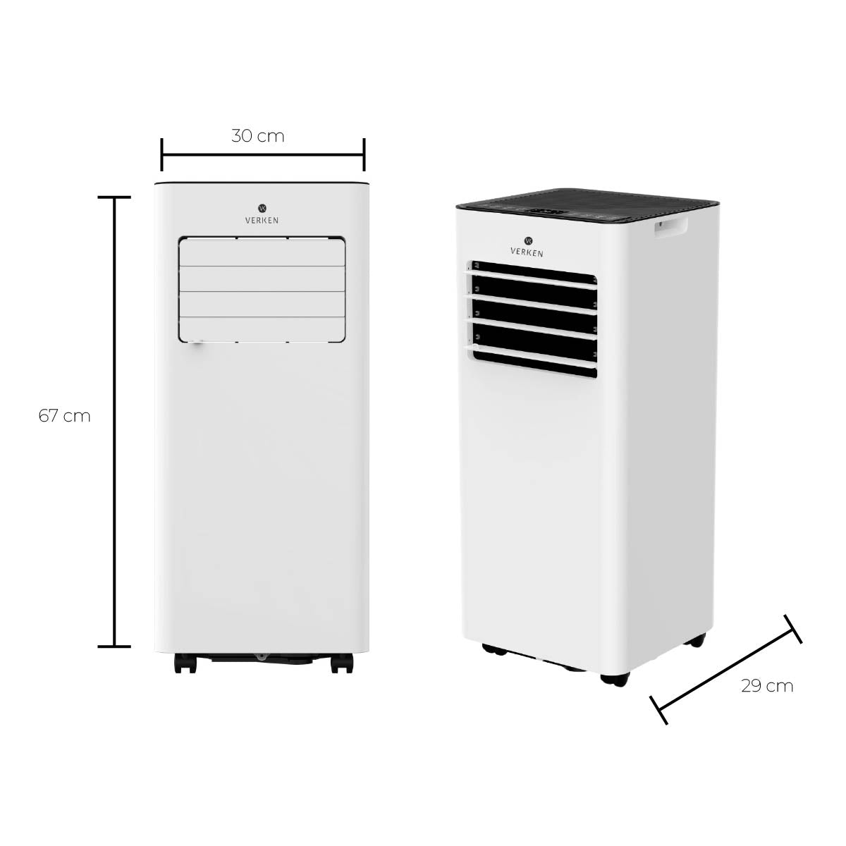 Aire Acondicionado Portátil 3 en 1 - 7.000 BTU Frio Zermatt + Kit Vent