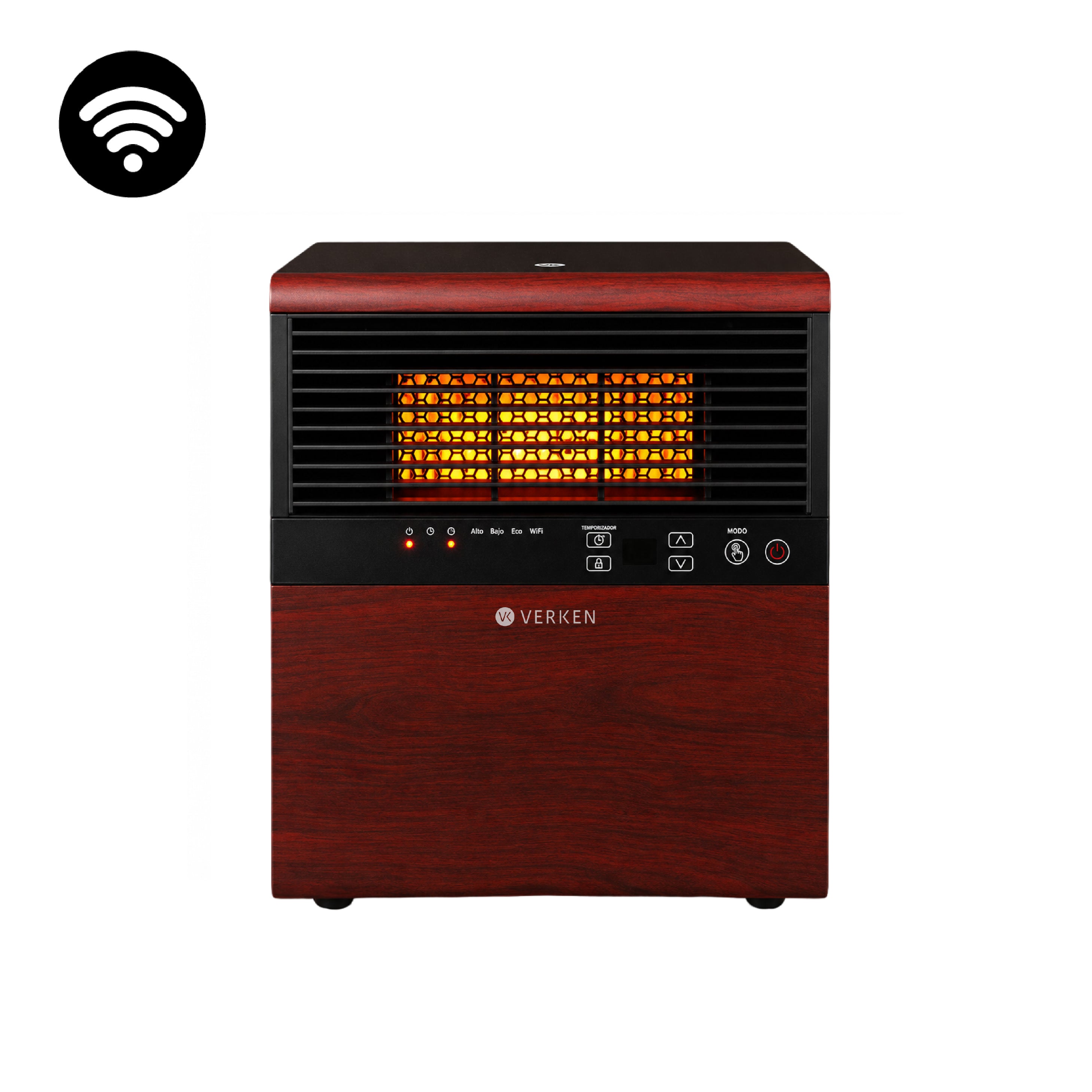 Estufa Eléctrica Infrarroja Faraday 1800W