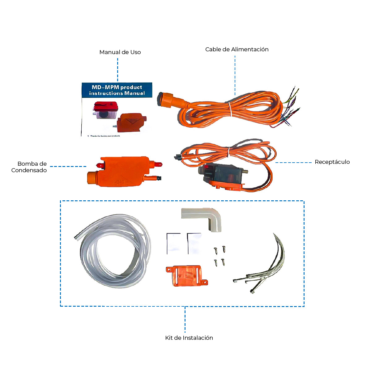 Bomba de Condensado para Aire Acondicionado Split