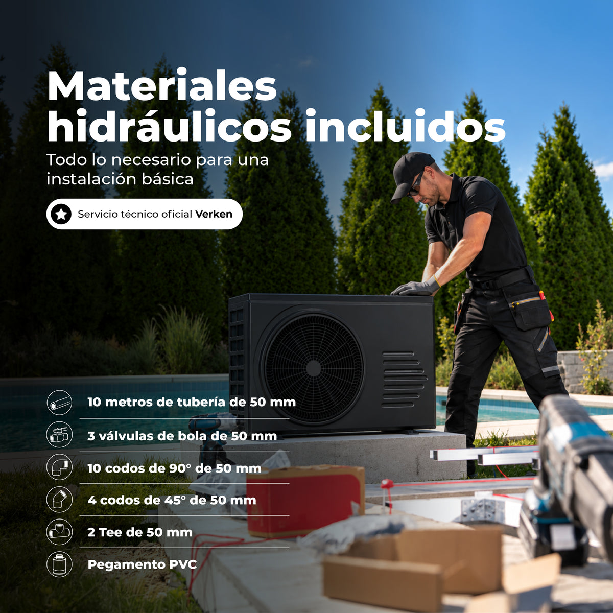 Instalación Básica a Domicilio Bomba de Calor